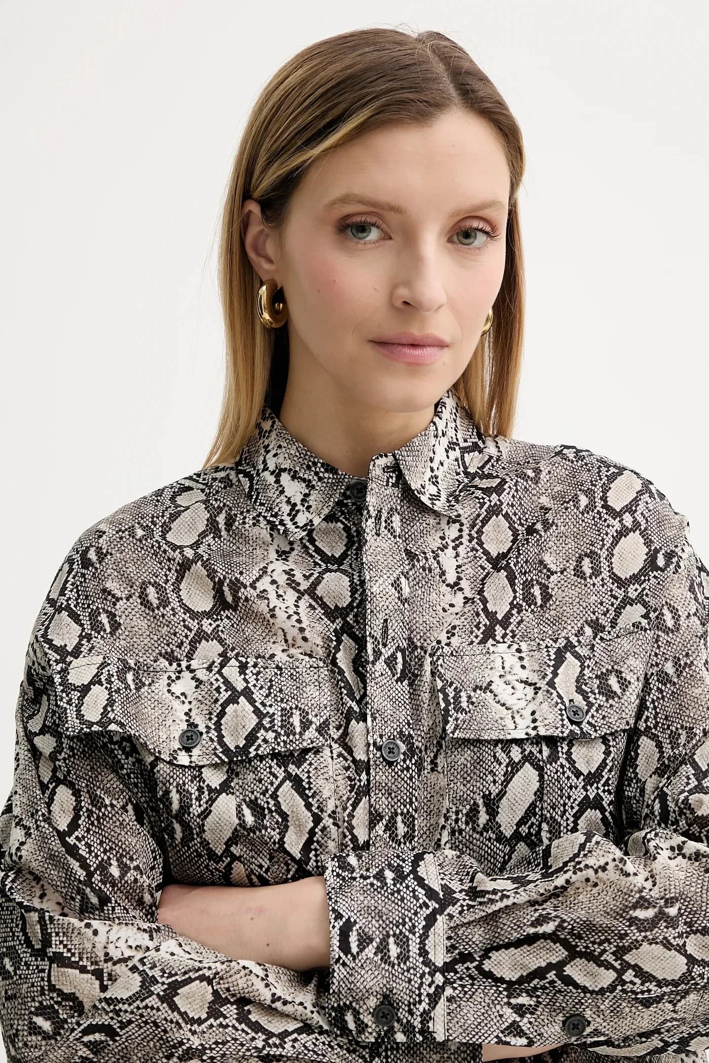 Хлопковая рубашка - фото 4