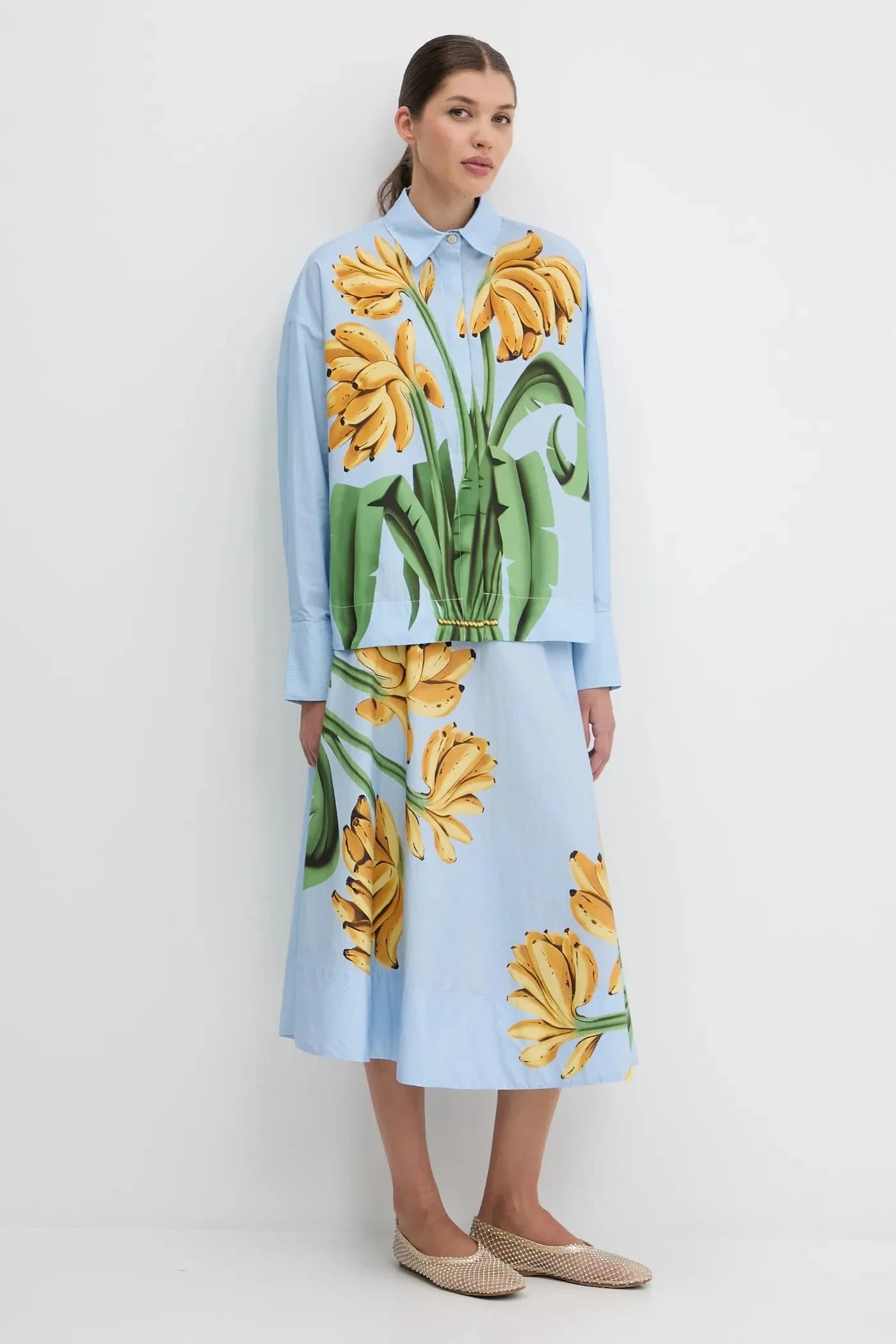 Хлопковая рубашка - фото 2