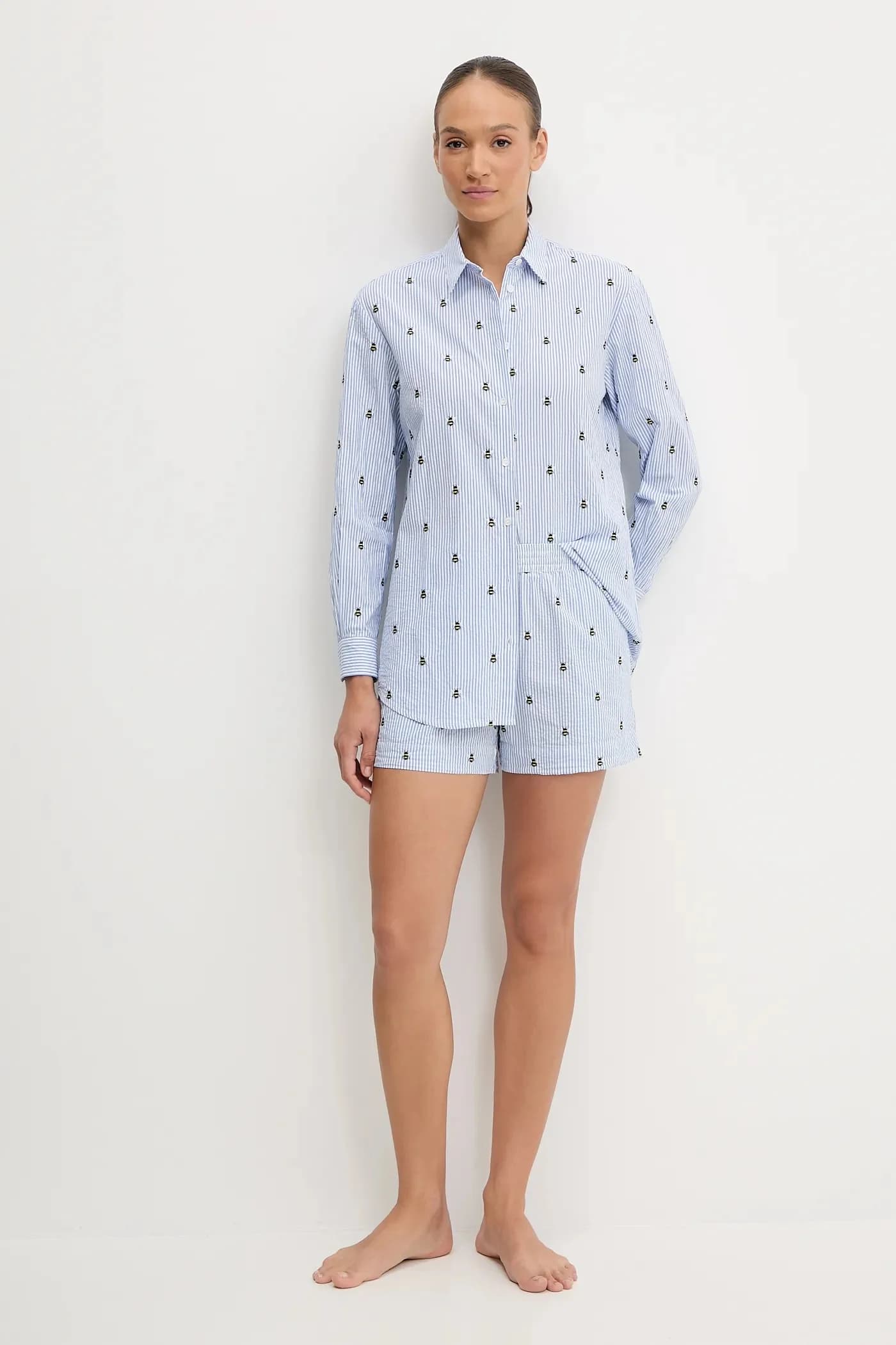 Хлопковая рубашка - фото 2