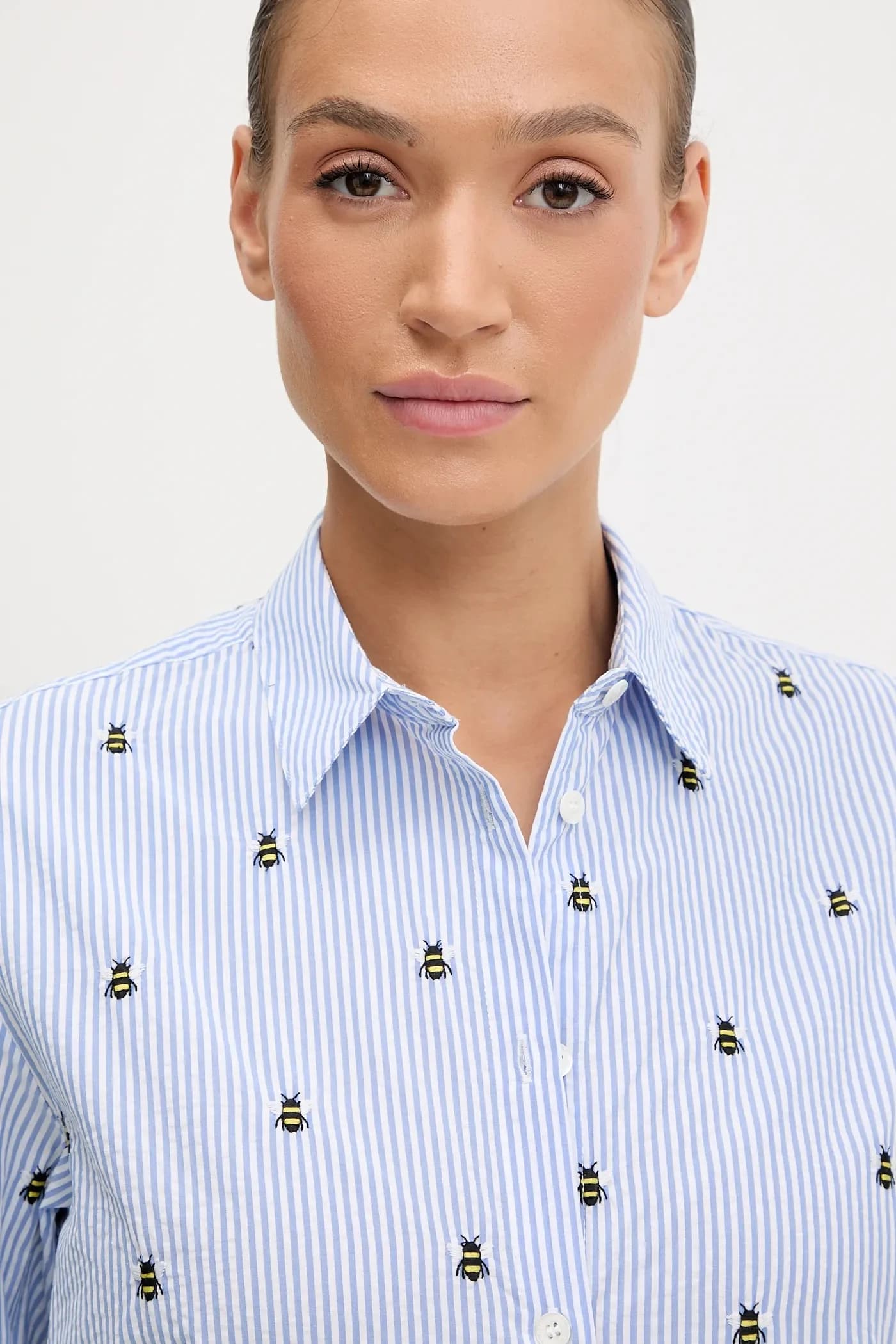 Хлопковая рубашка - фото 4