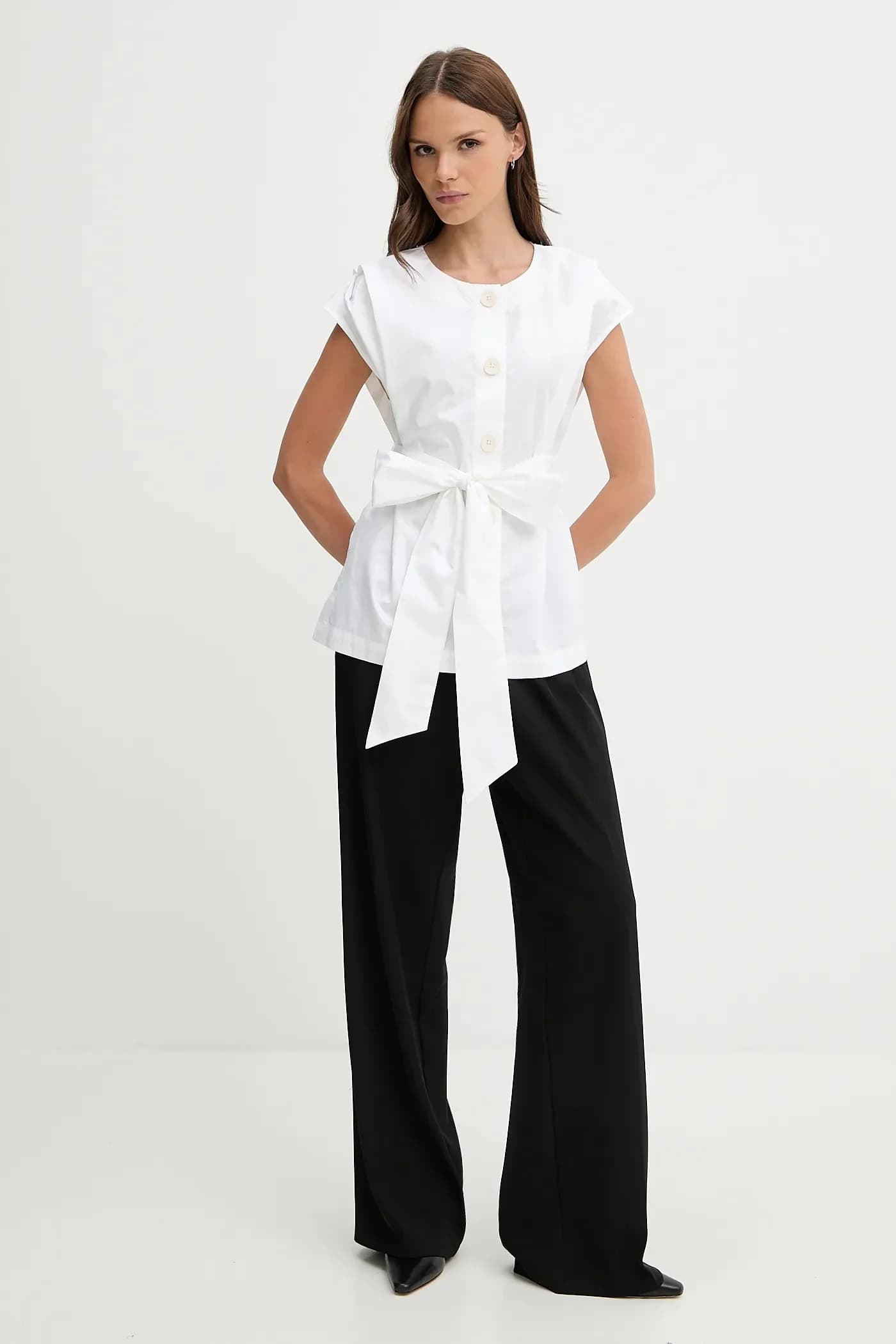 Хлопковая рубашка - фото 2