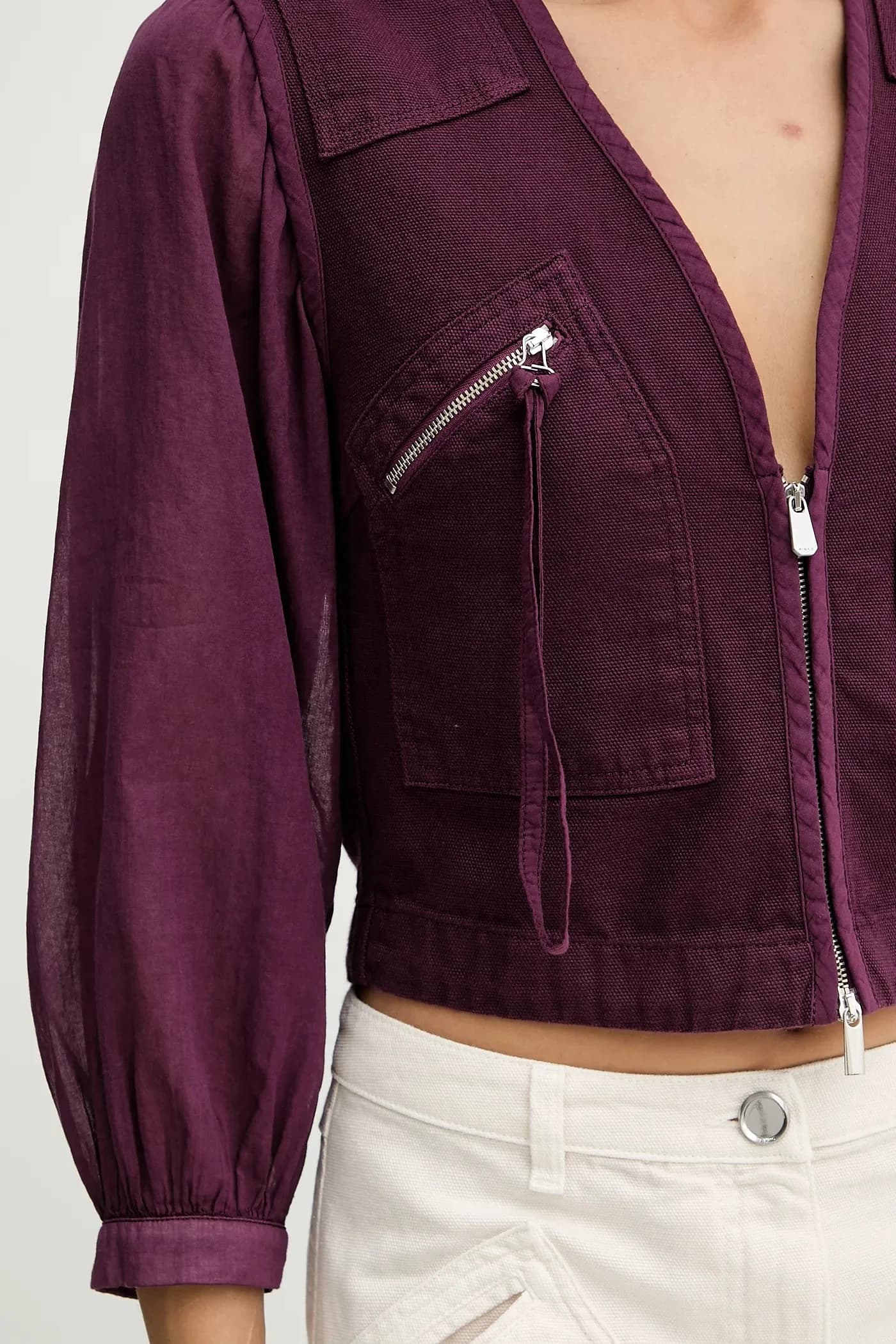 Хлопковая рубашка - фото 5