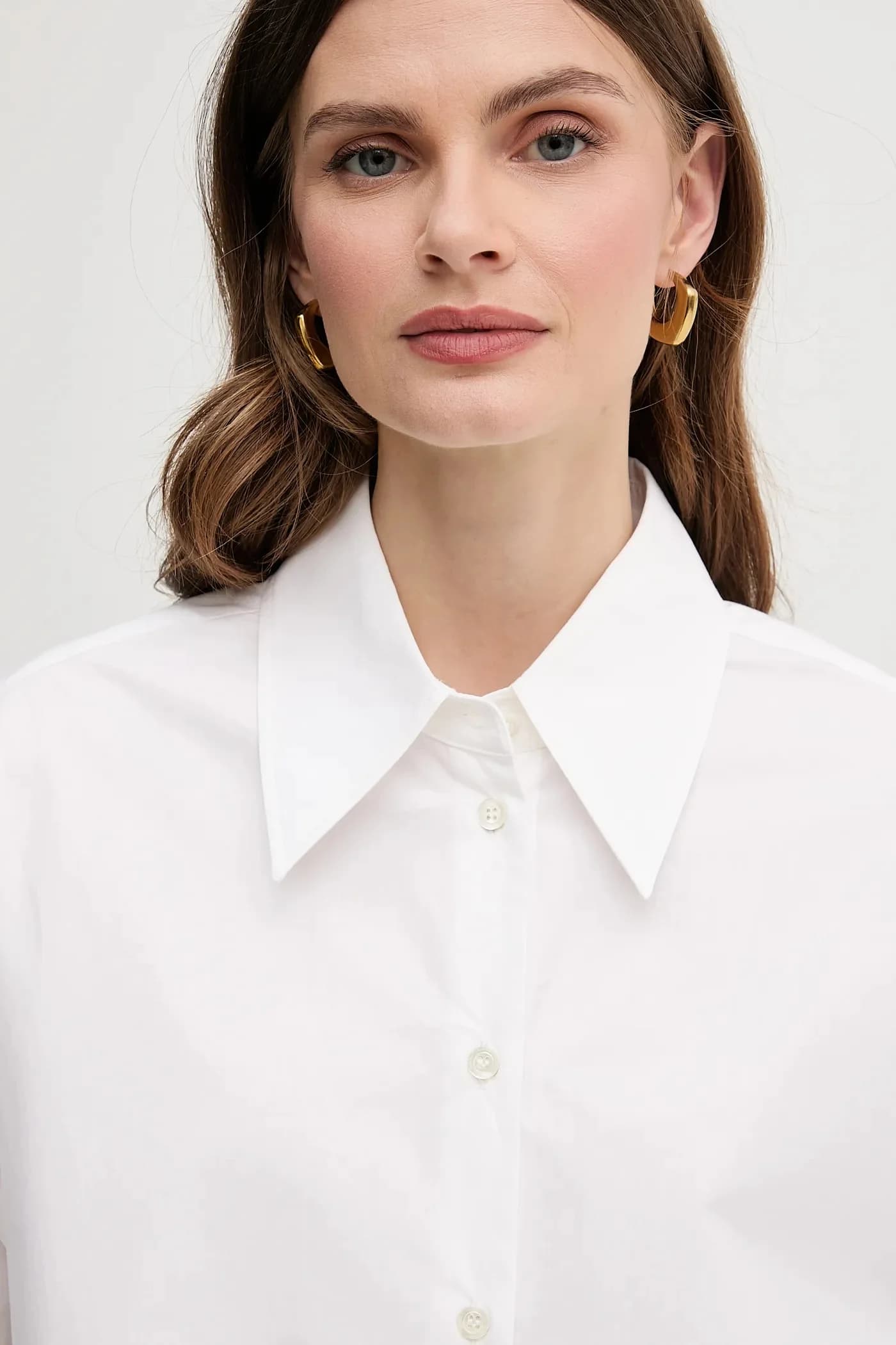 Хлопковая рубашка - фото 4