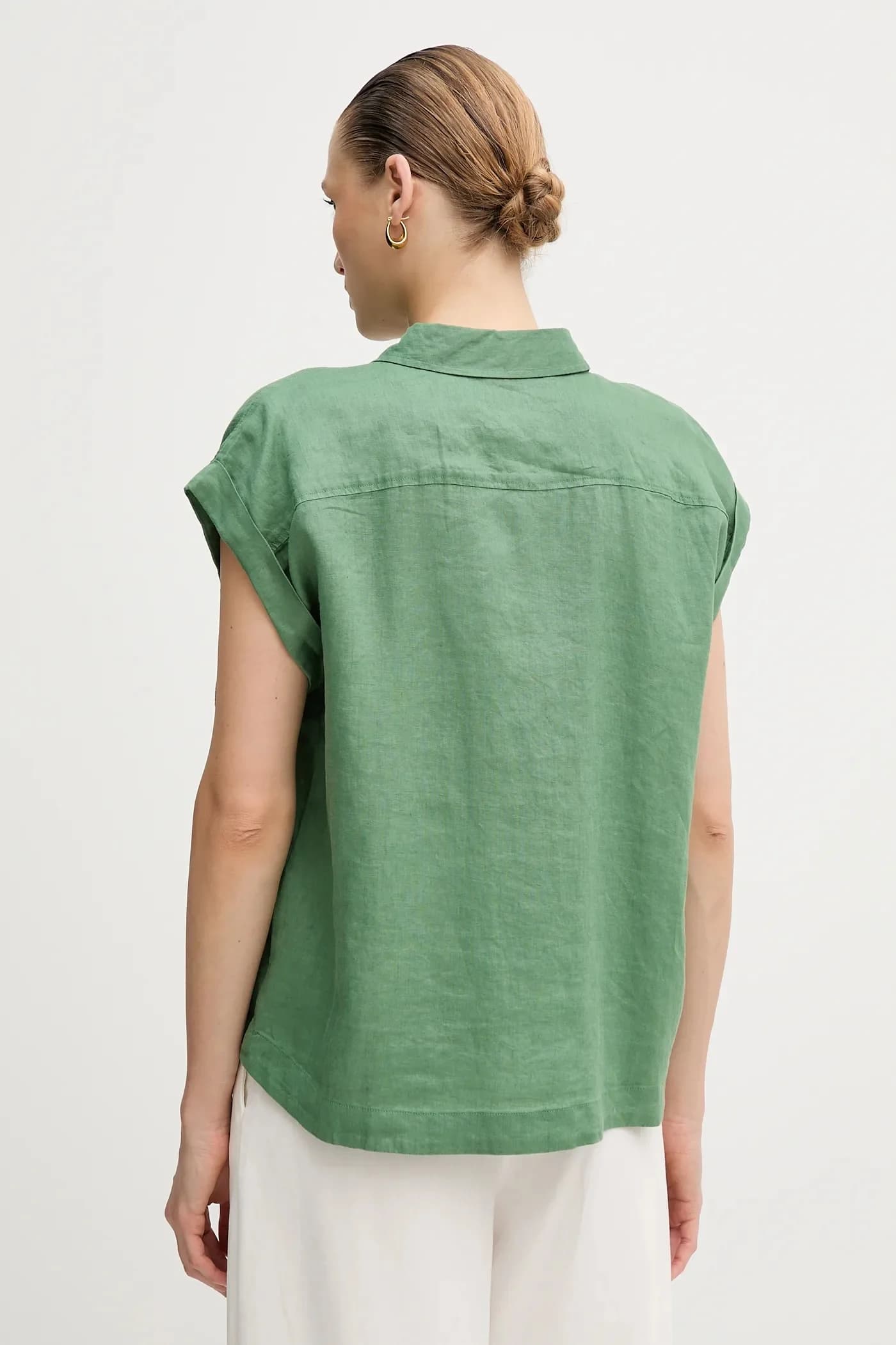 Льняная рубашка - фото 3