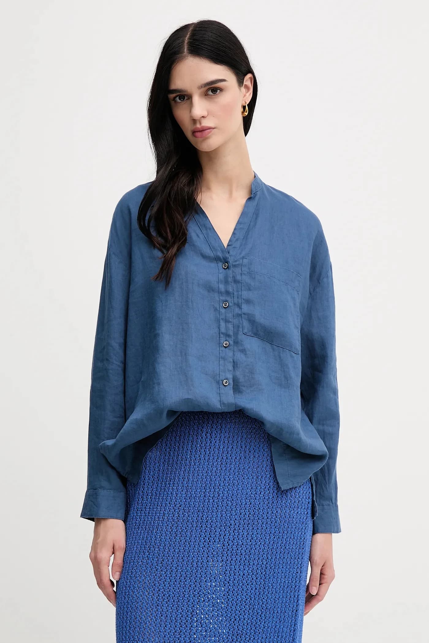 Льняная рубашка