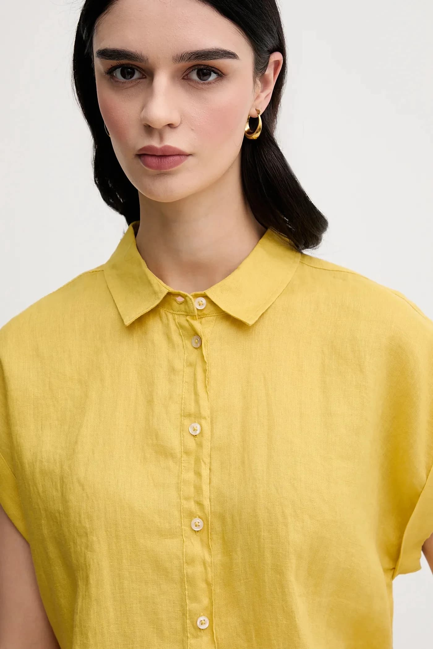 Льняная рубашка - фото 3