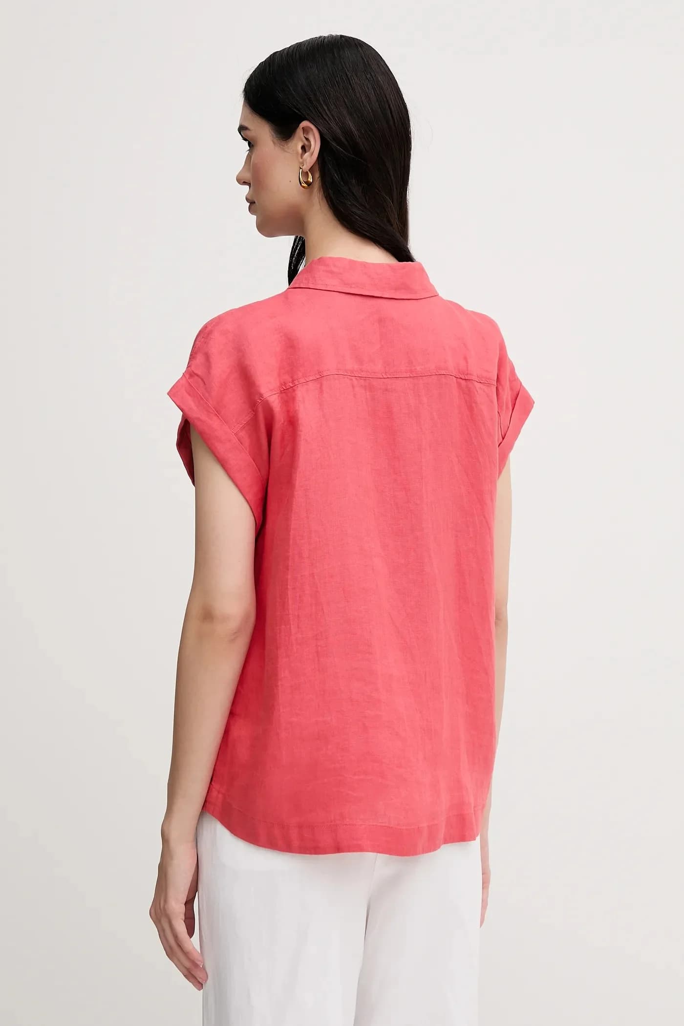 Льняная рубашка - фото 2