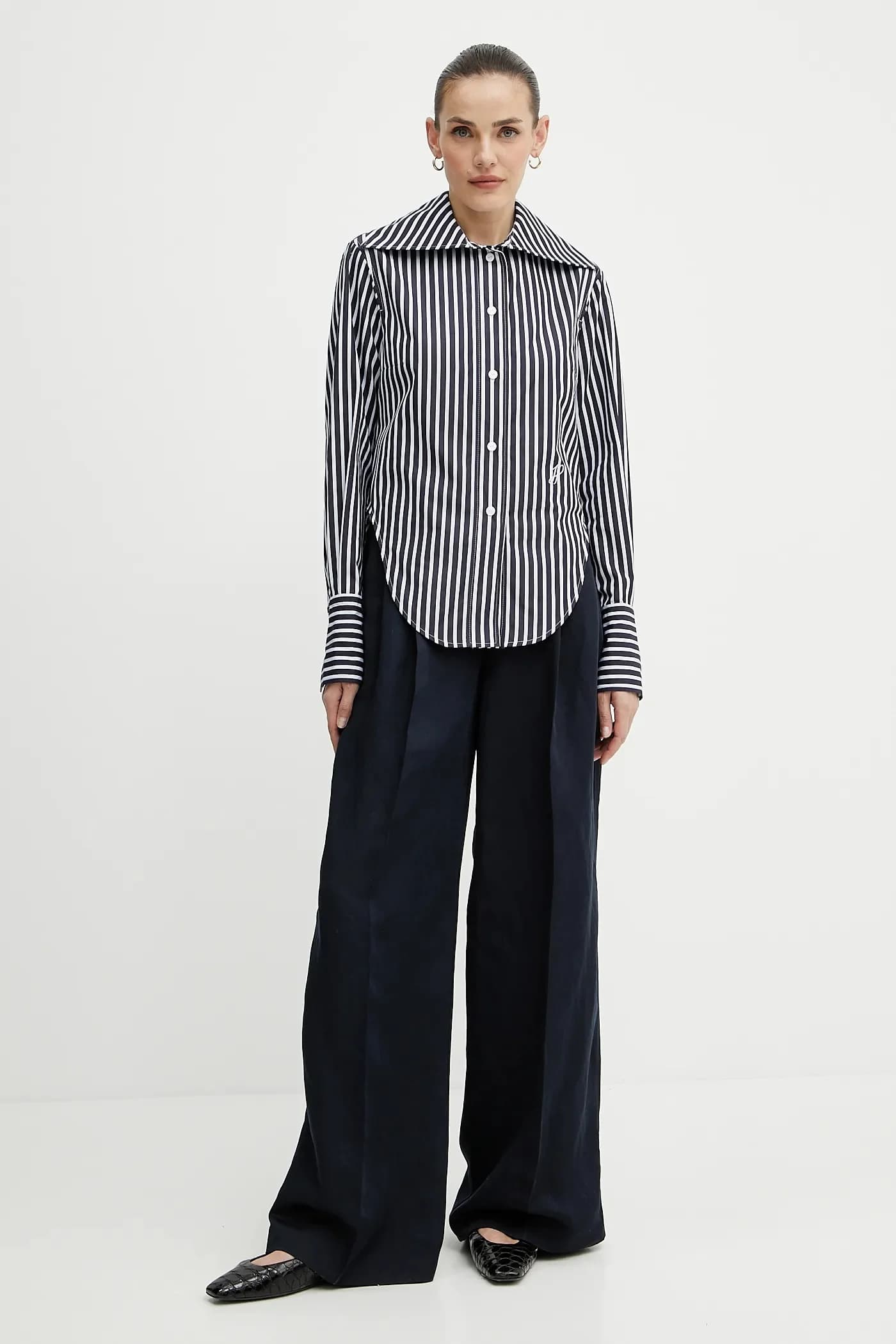 Хлопковая рубашка - фото 2