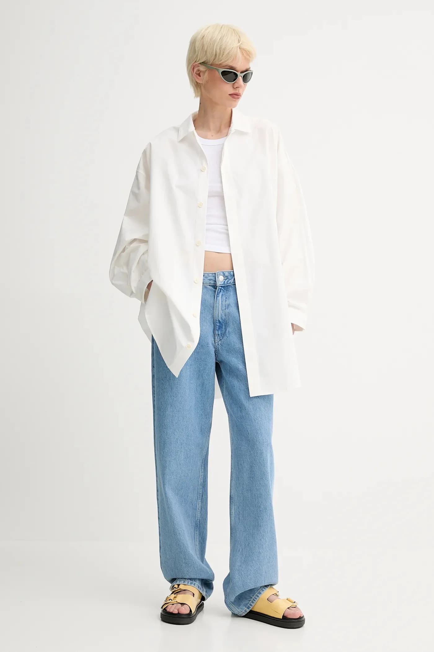 Хлопковая рубашка - фото 2