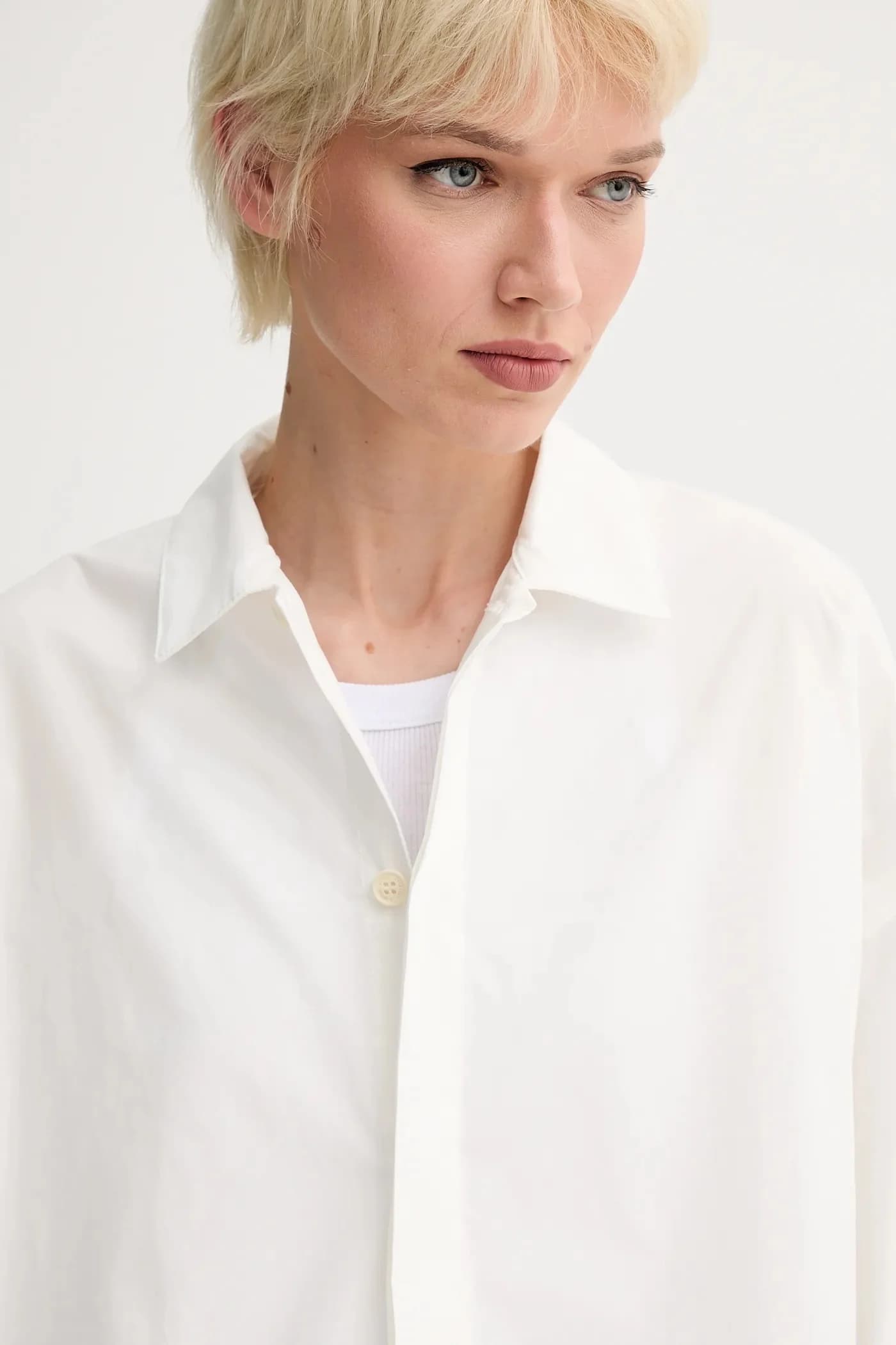 Хлопковая рубашка - фото 5