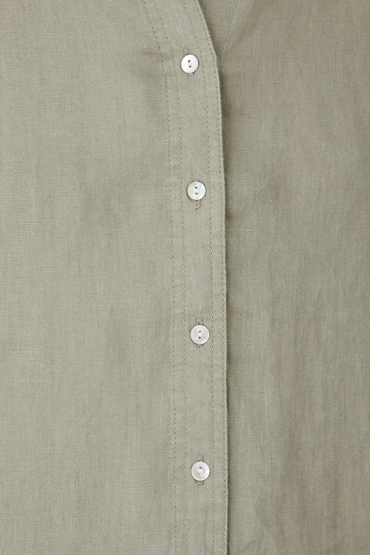 Льняная рубашка - фото 5