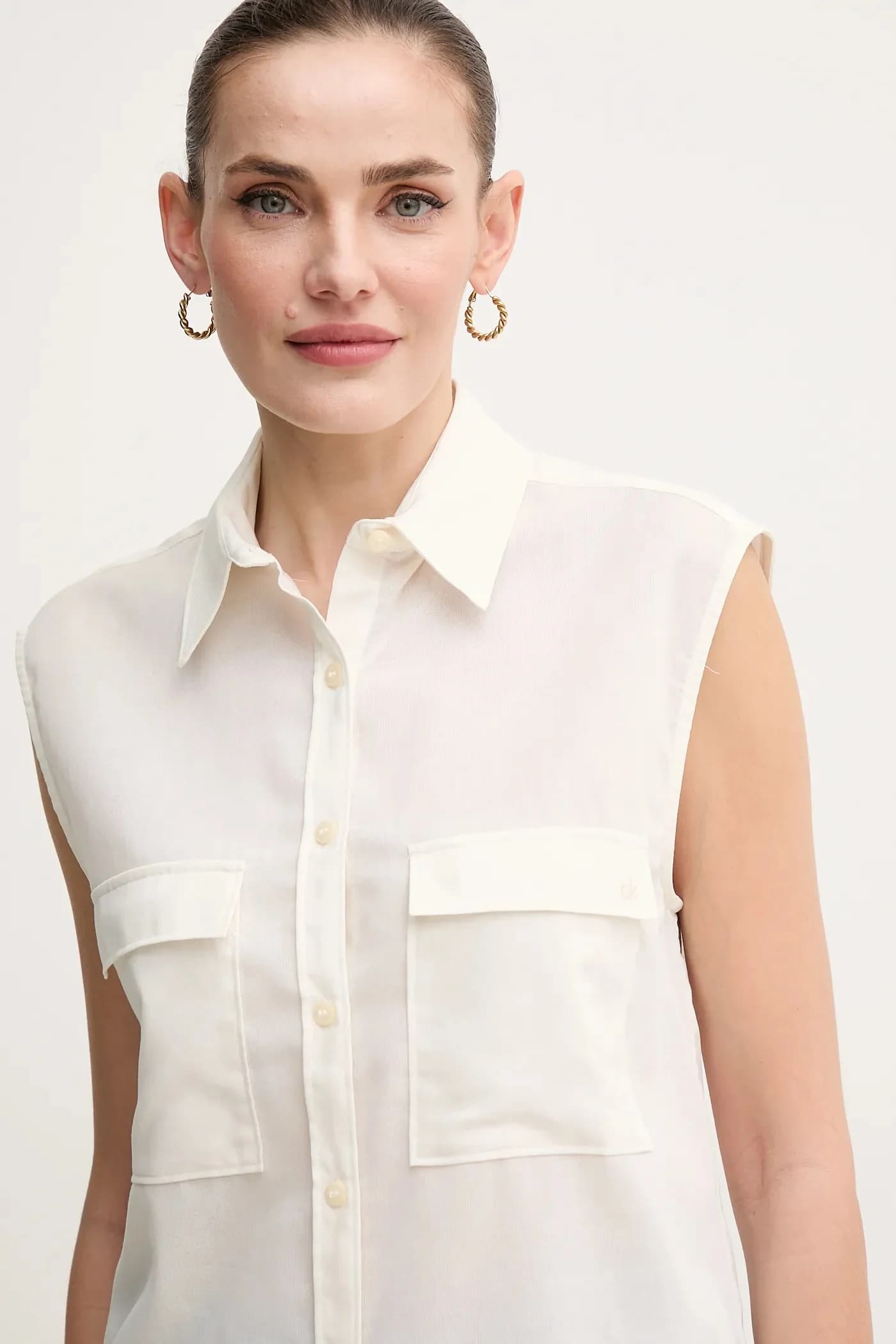 Хлопковая рубашка - фото 4