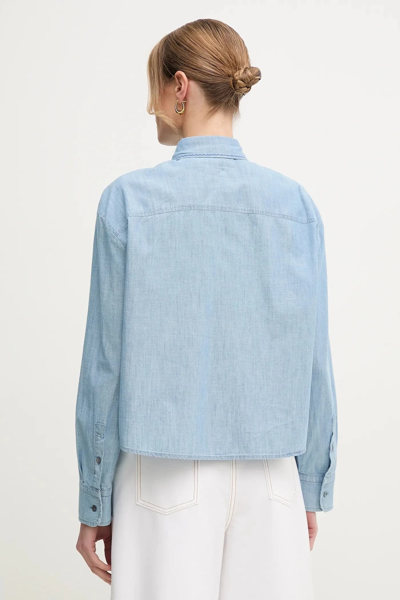 Хлопковая рубашка - фото 3