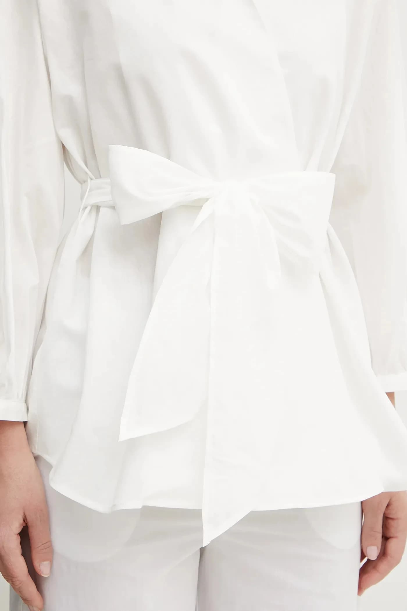 Рубашка Weekend Max Mara с оттенком шелка - фото 5