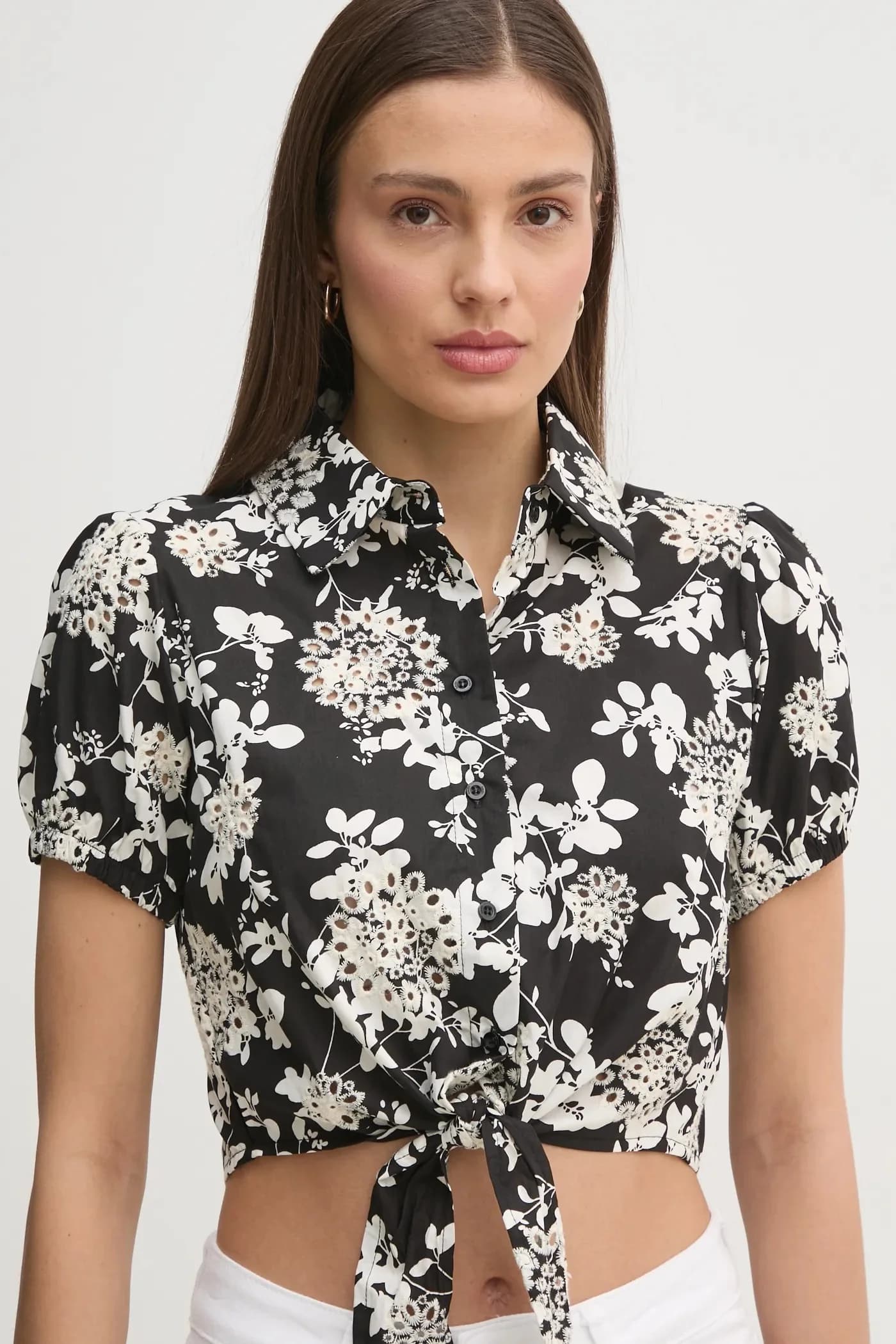 Хлопковая рубашка - фото 4