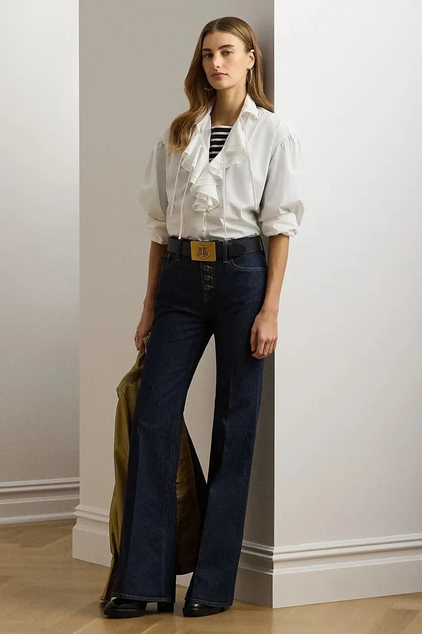 Хлопковая рубашка - фото 3