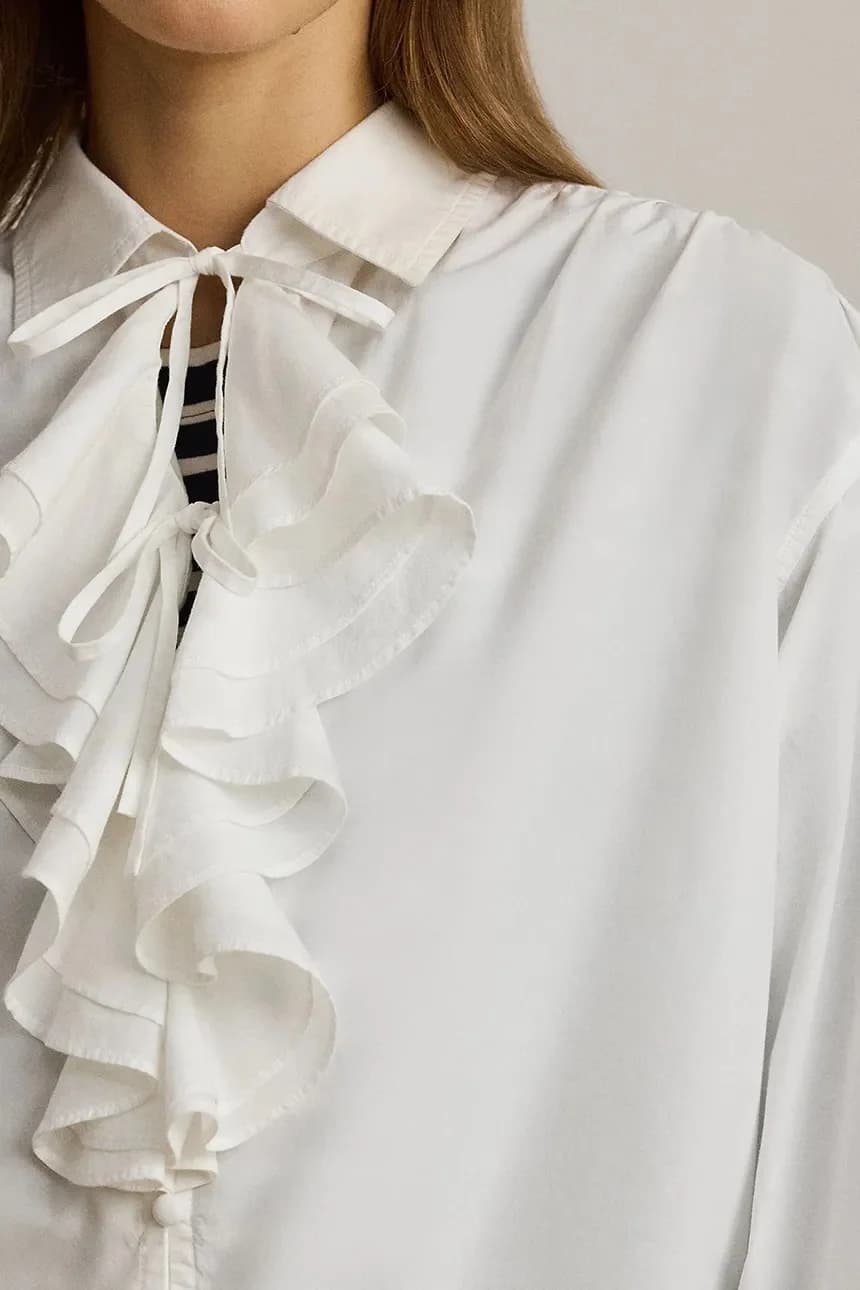 Хлопковая рубашка - фото 4