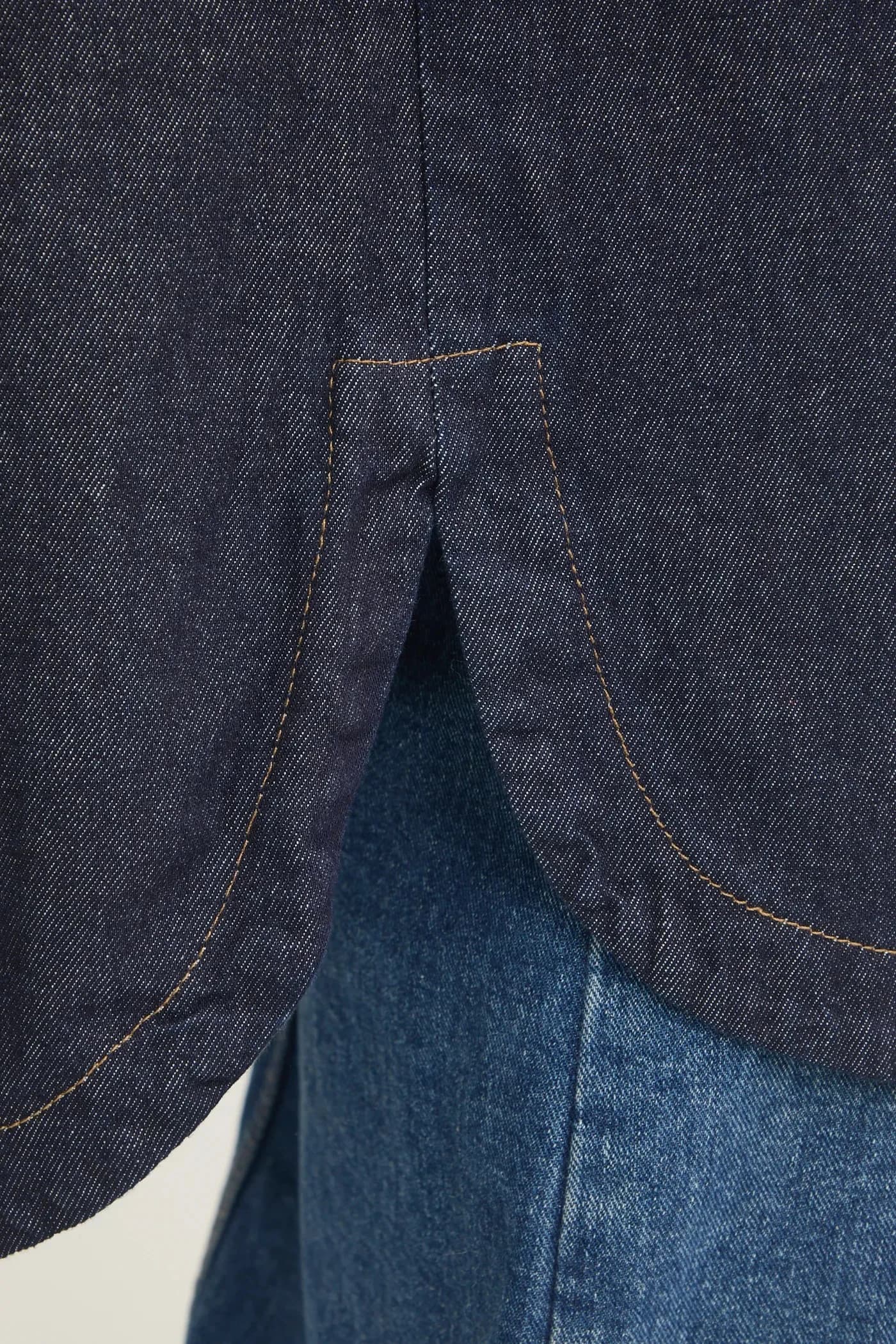 Джинсовая рубашка - фото 5