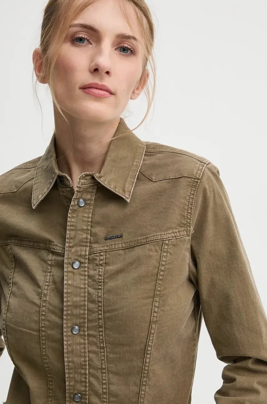 Джинсовая рубашка - фото 4