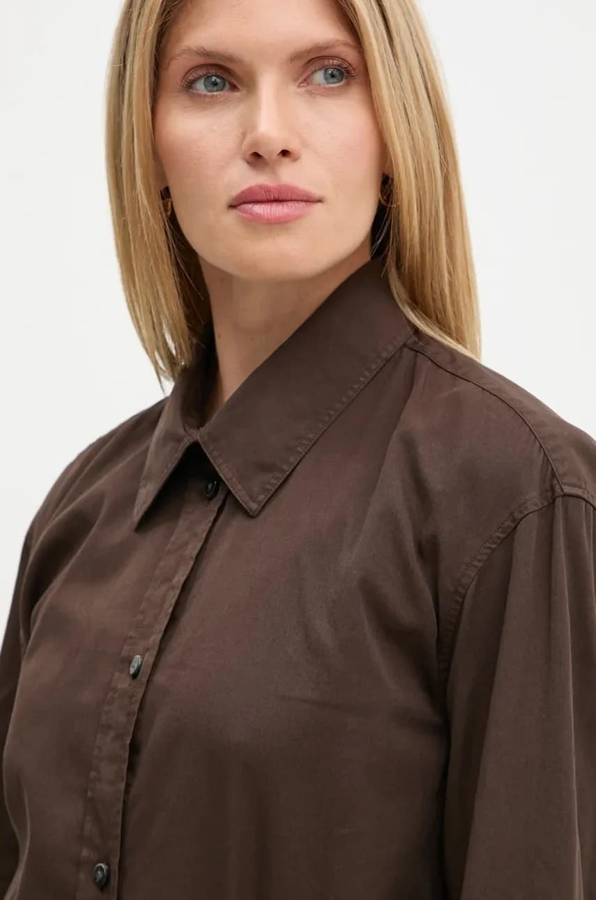 Хлопковая рубашка - фото 4