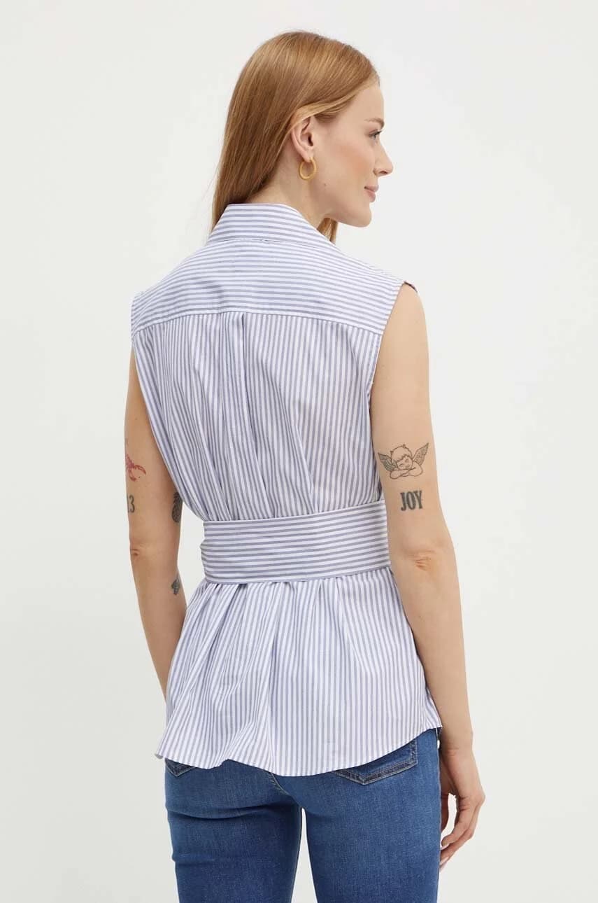 Хлопковая рубашка - фото 3