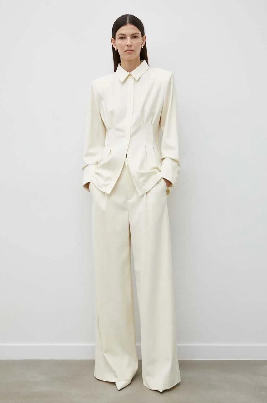 Рубашка из смесовой шерсти - фото 2