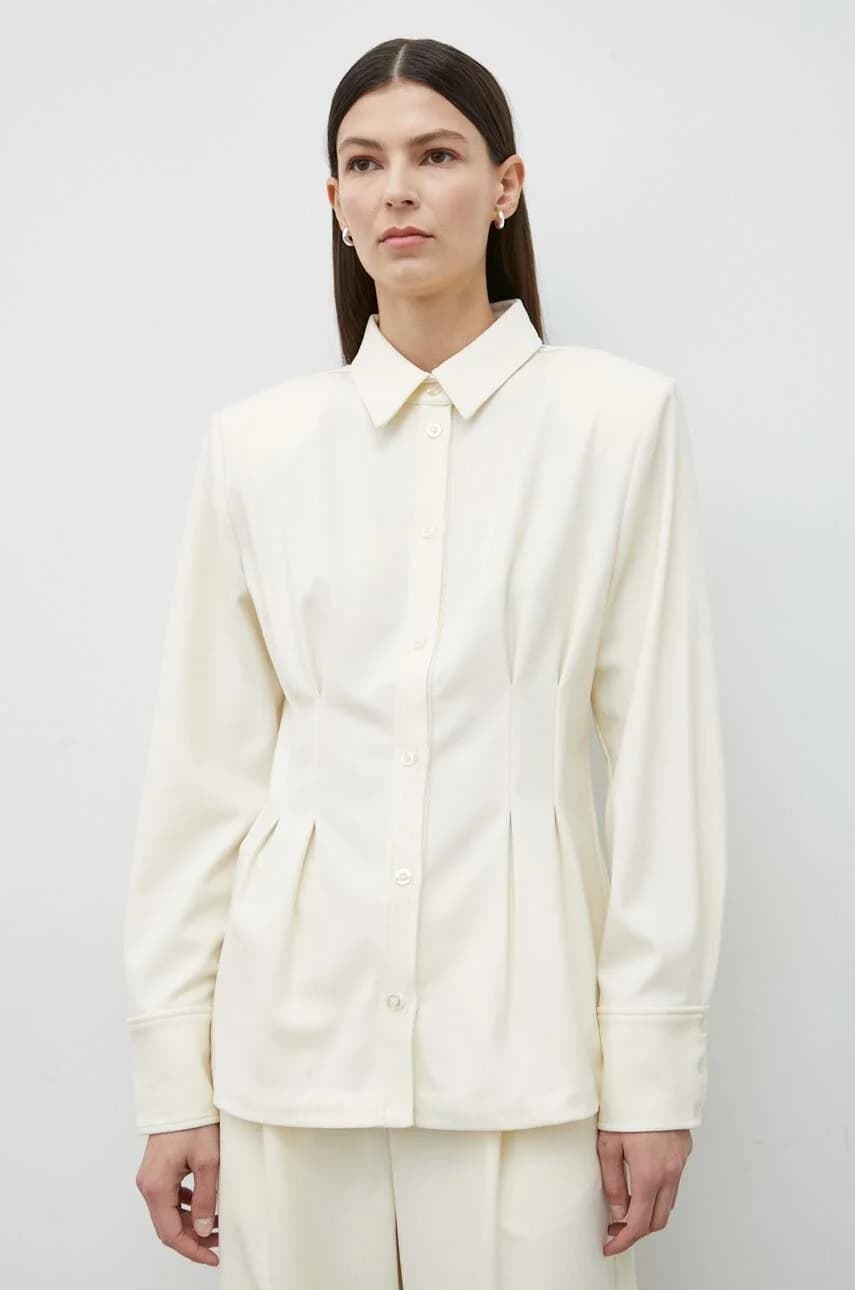 Рубашка из смесовой шерсти - фото 5