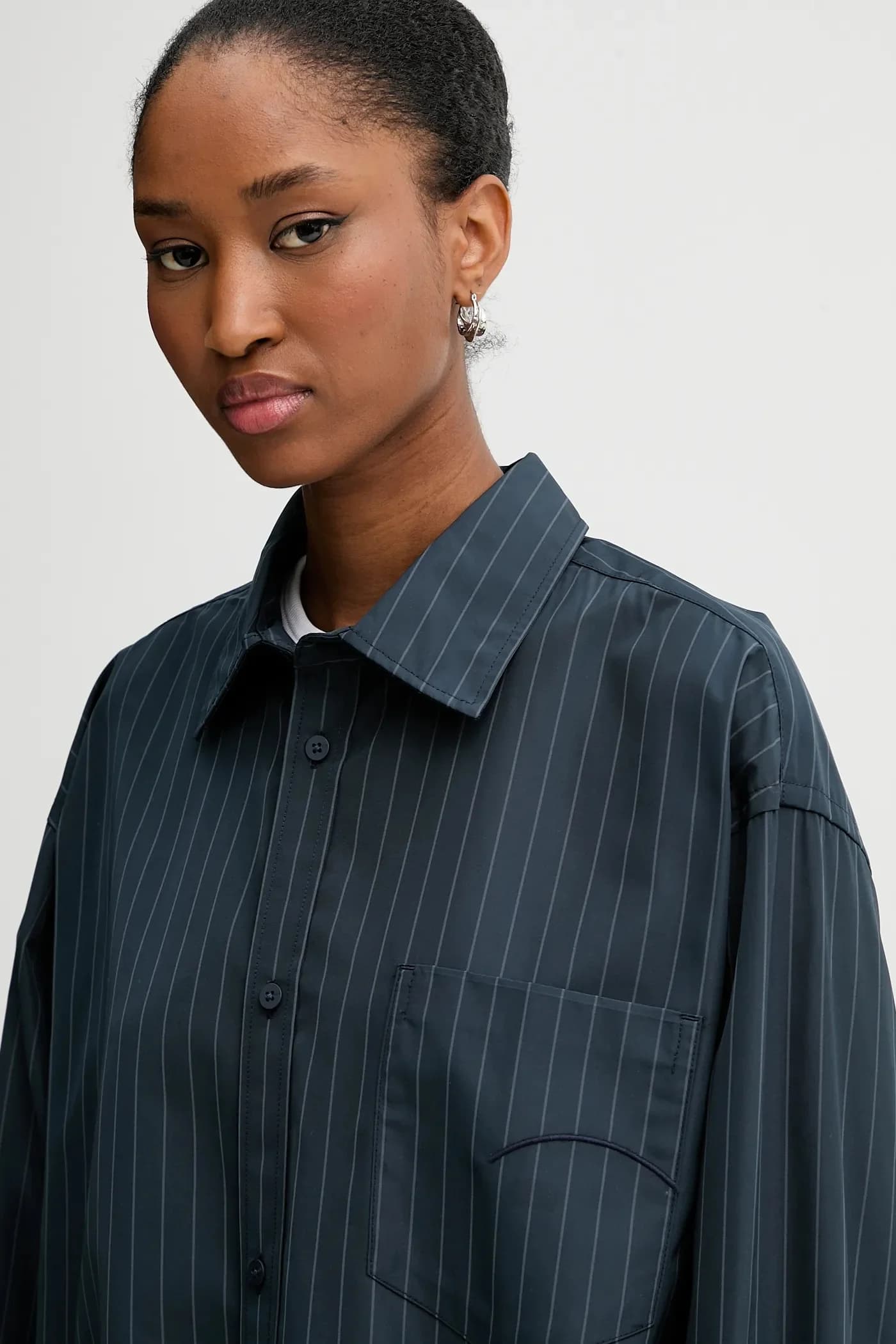 Рубашка оверсайз - фото 4