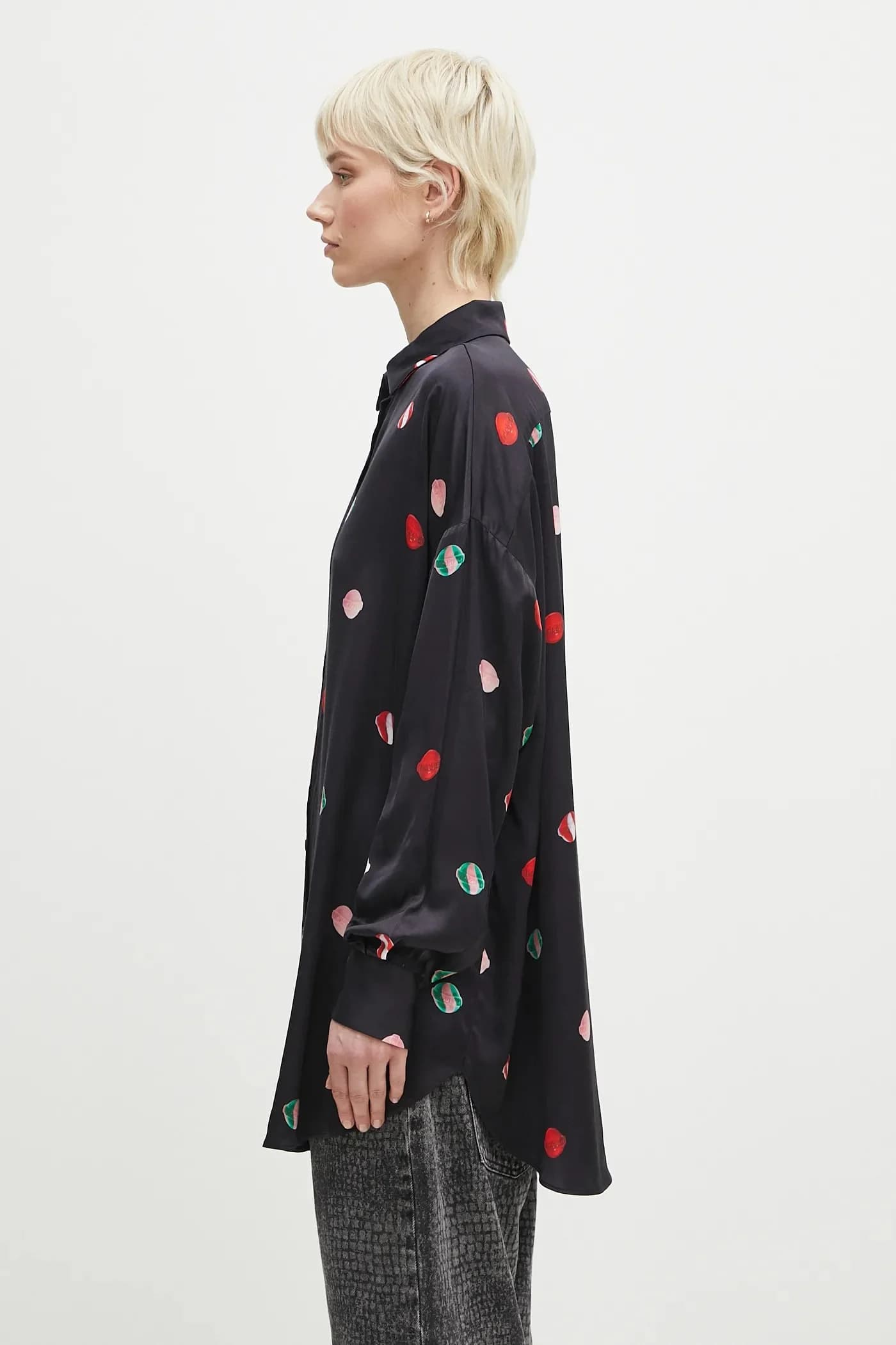 Рубашка с принтом леденцов - фото 2