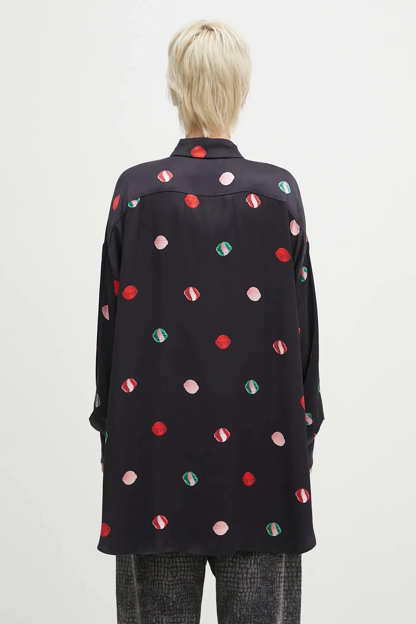 Рубашка с принтом леденцов - фото 3
