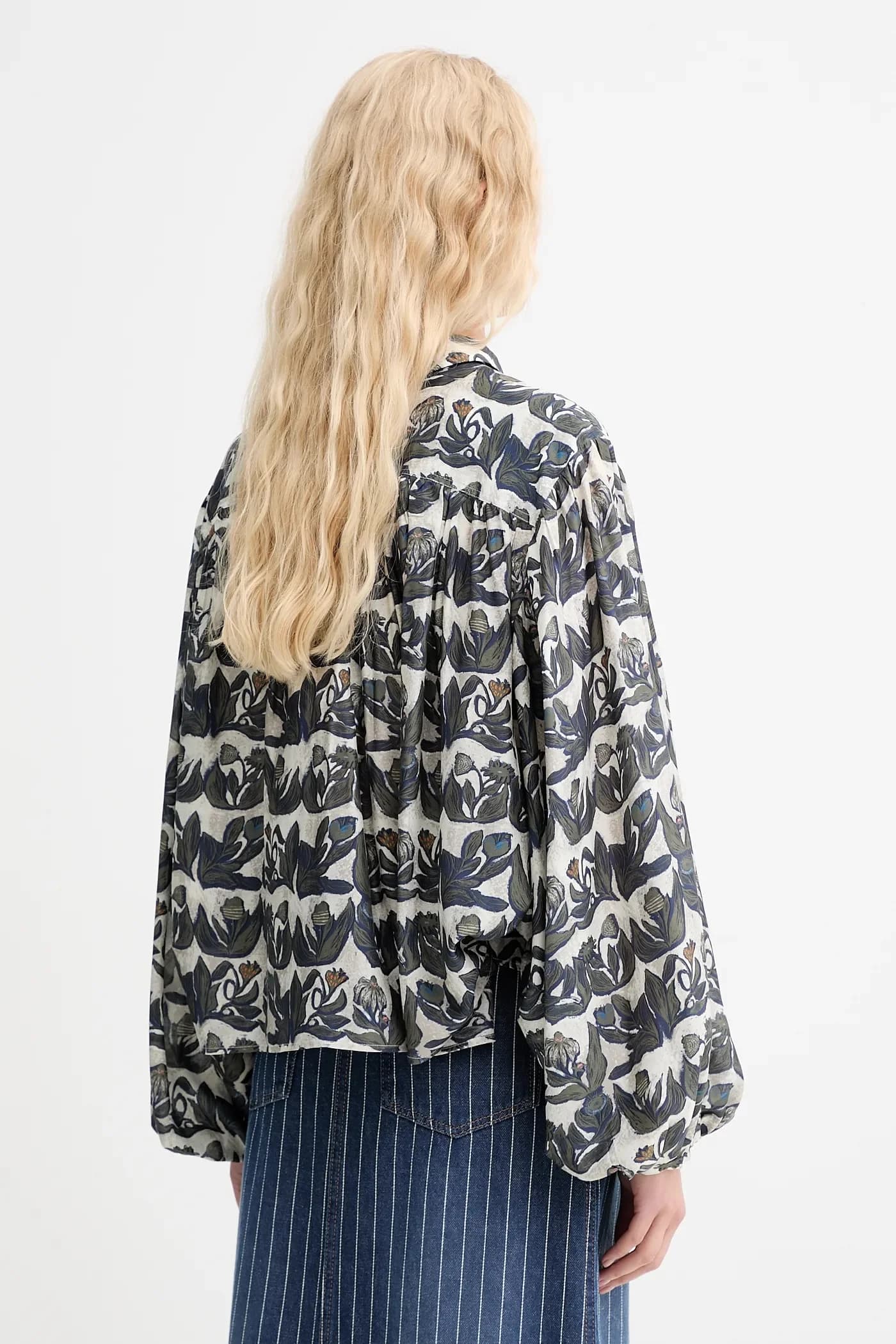 рубашка LYNX из смесового шелка - фото 3