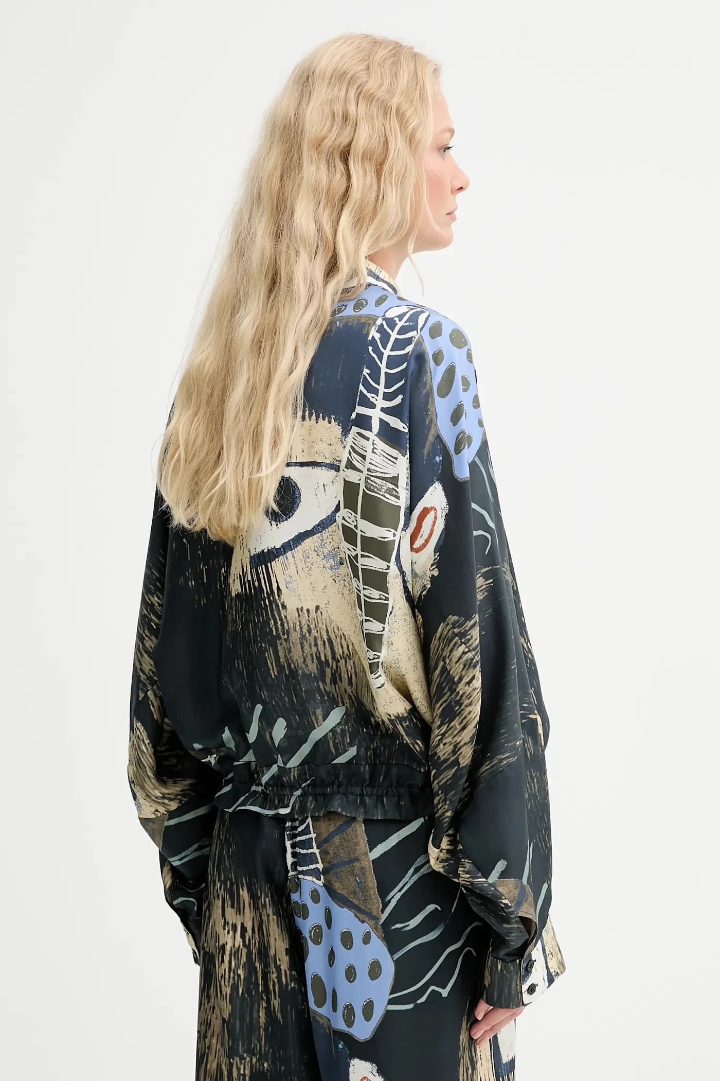 шелковая рубашка MUNTHE LOASTA - фото 3