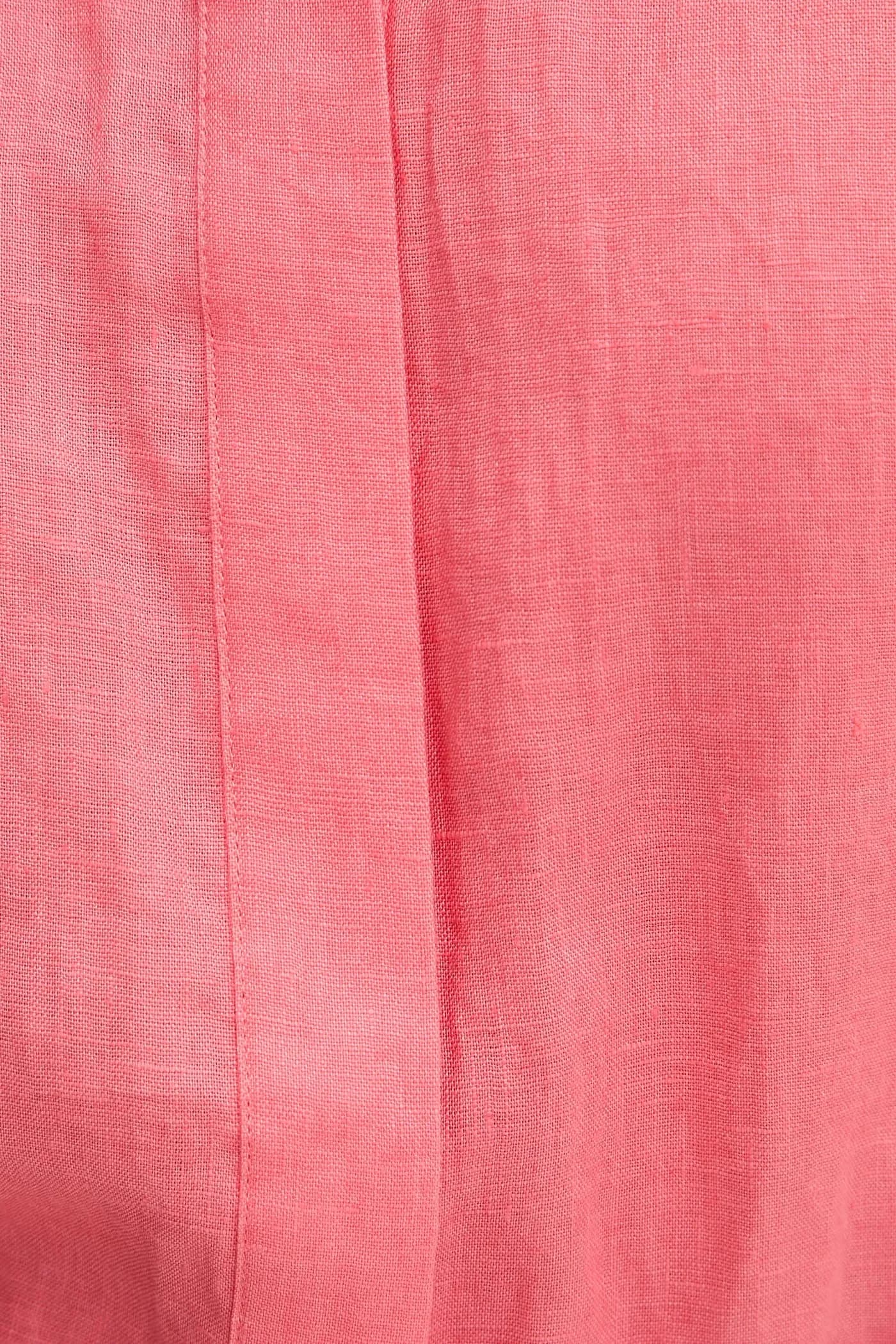 Льняная рубашка - фото 5