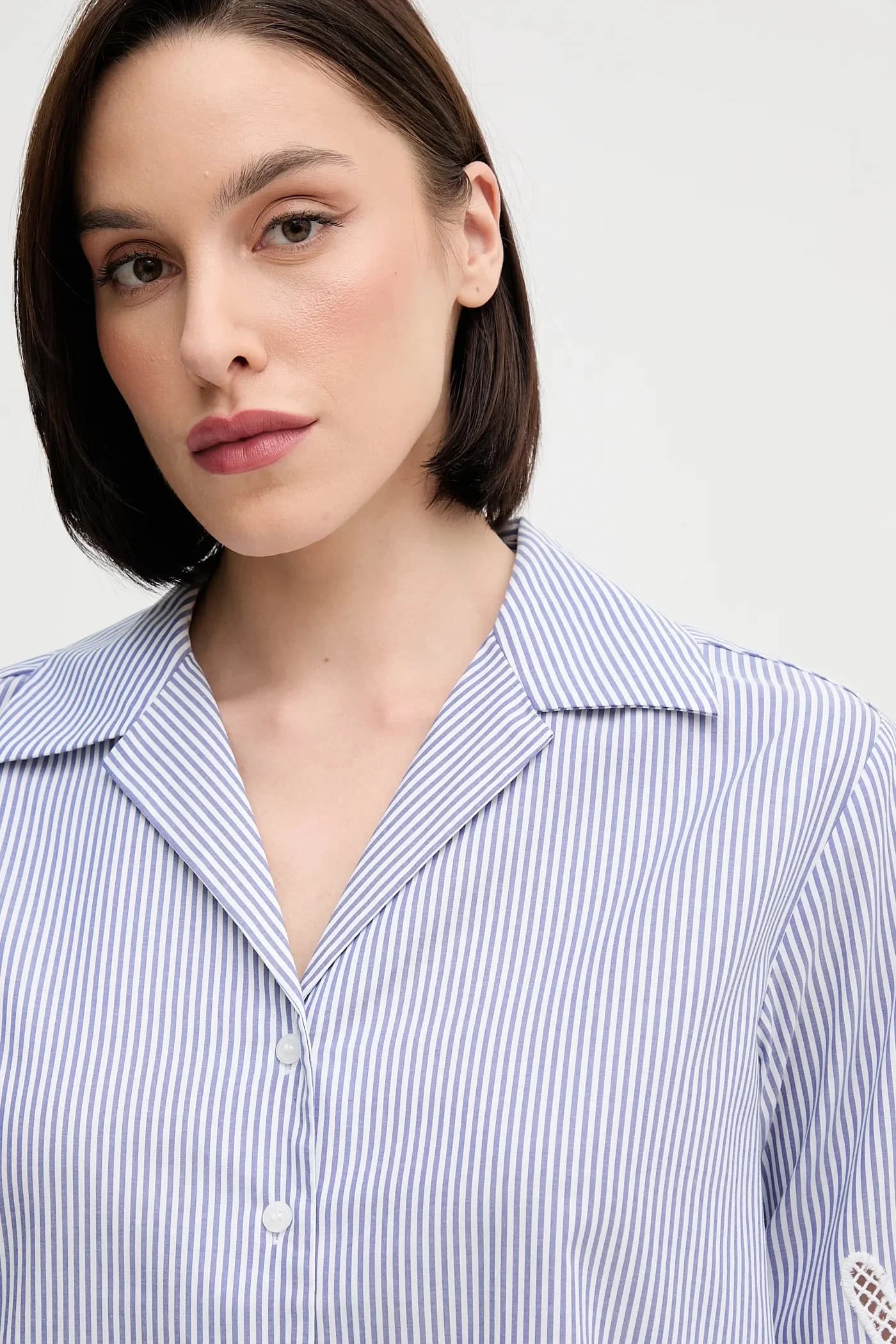 Хлопковая рубашка - фото 4