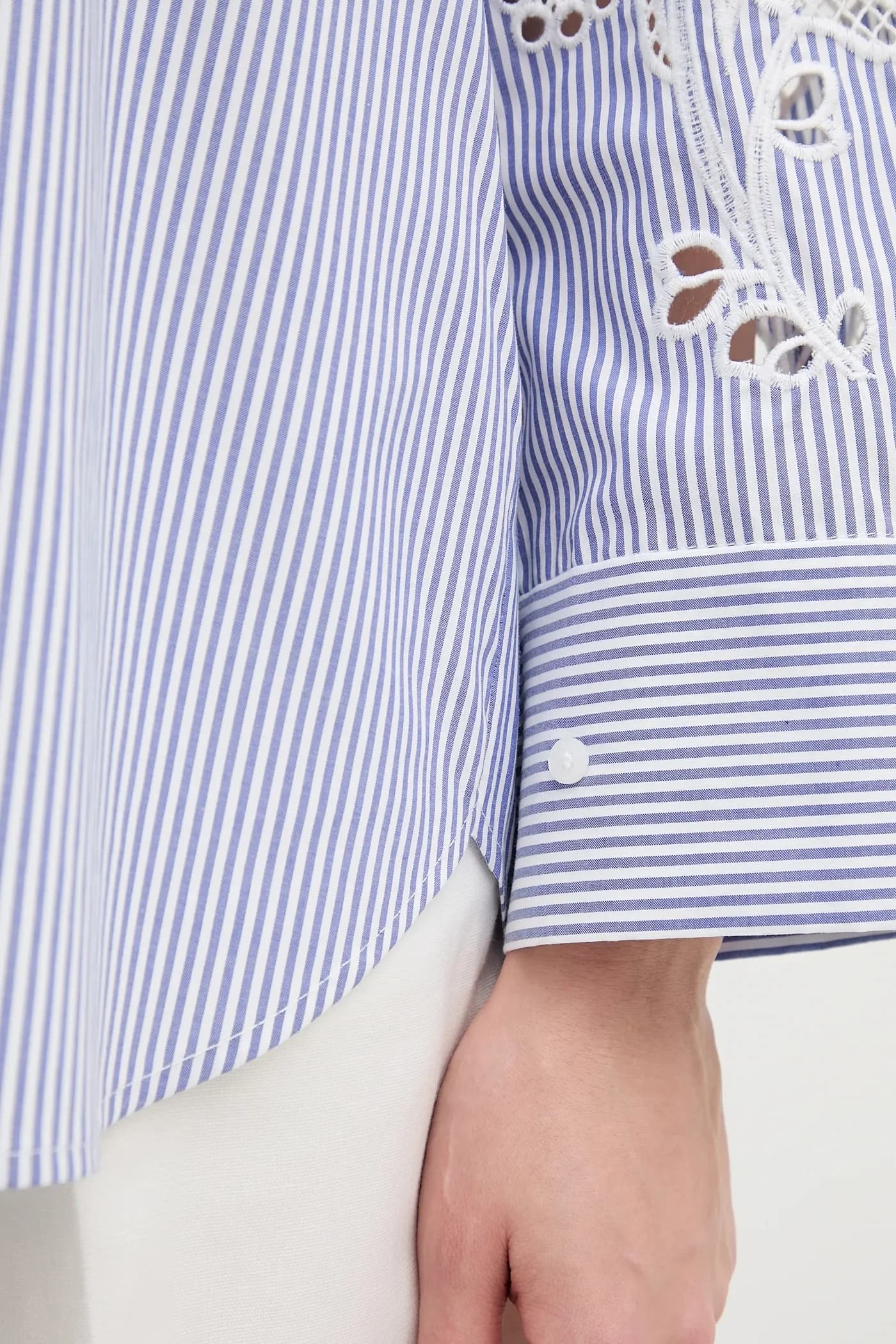 Хлопковая рубашка - фото 5