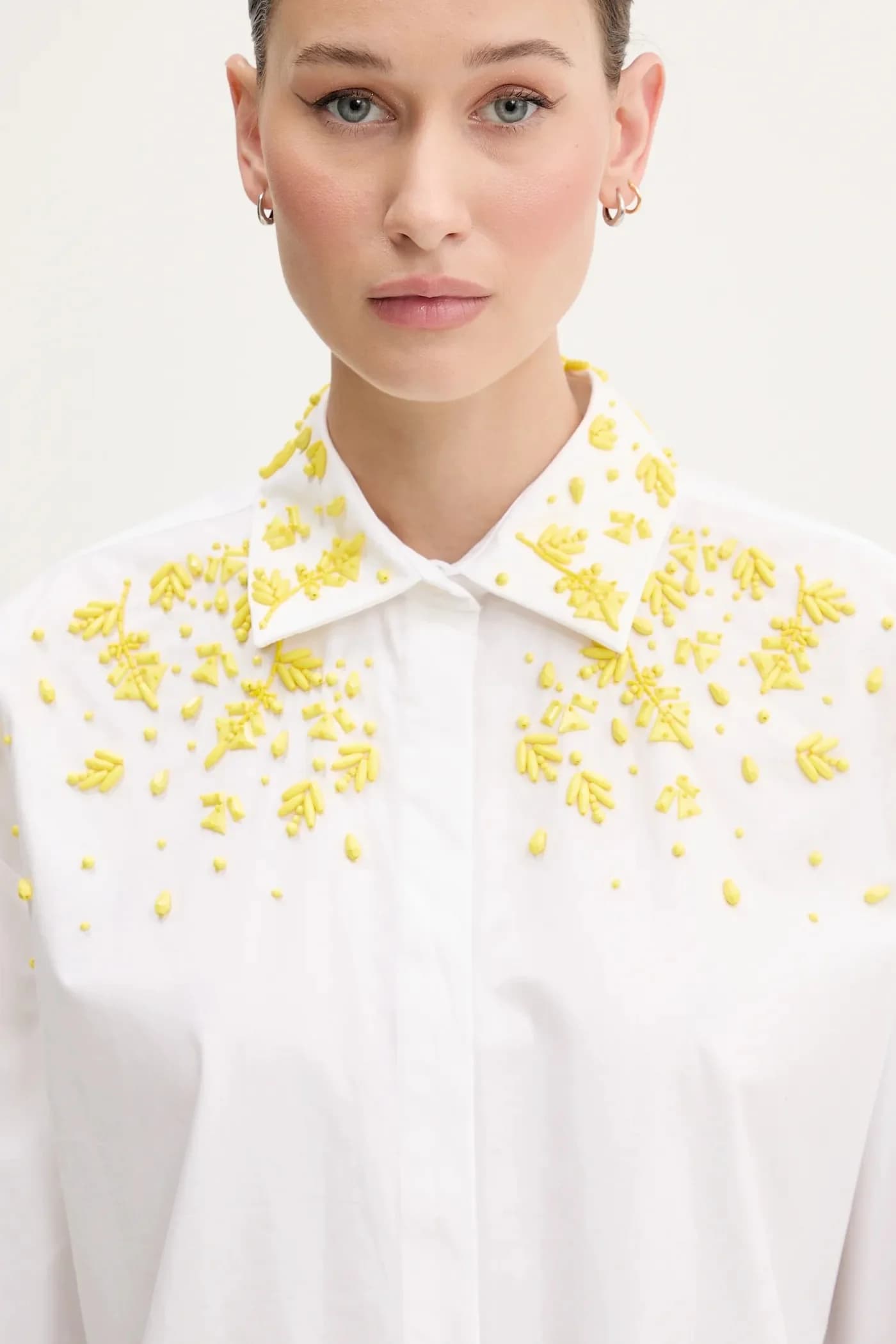 Хлопковая рубашка - фото 4