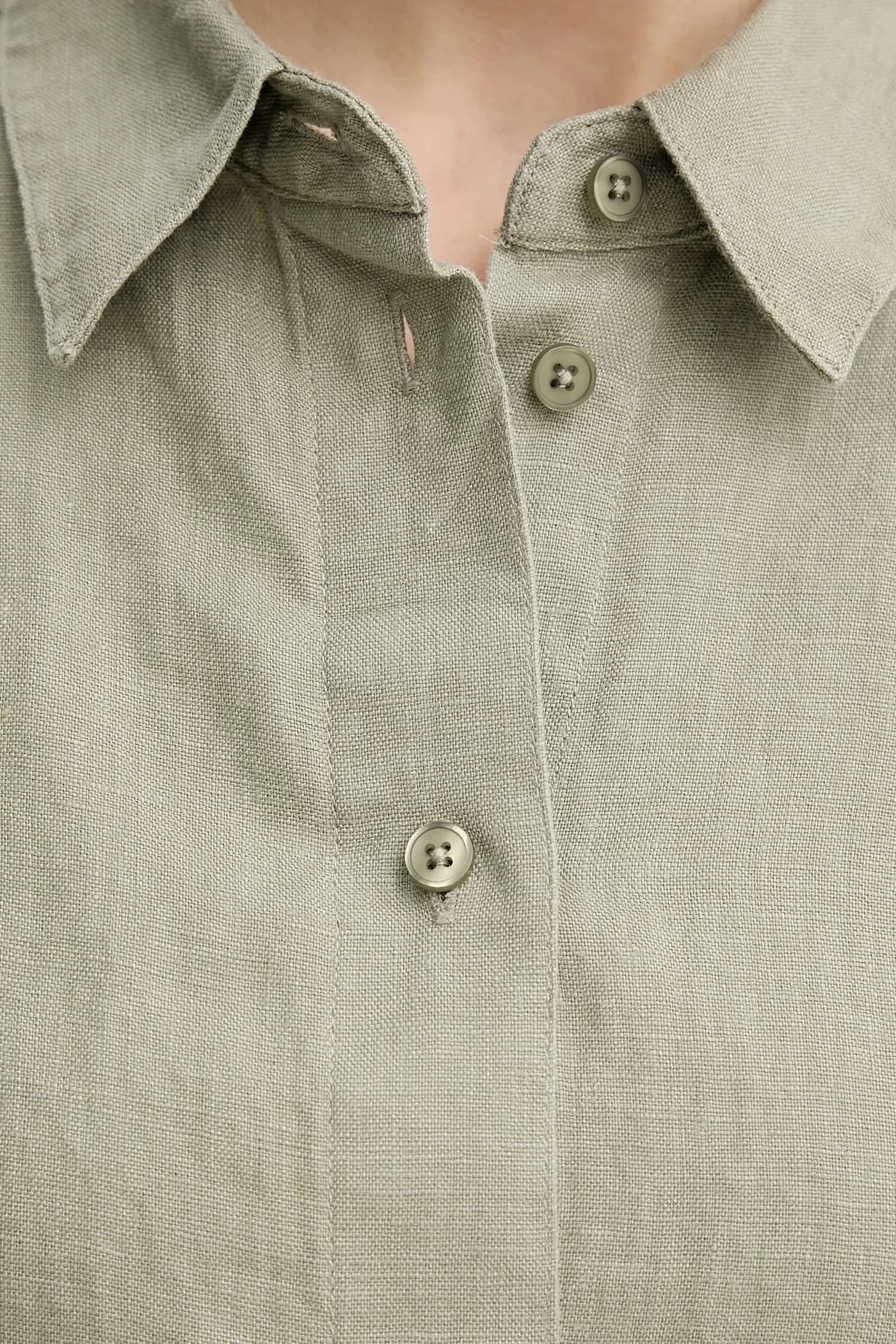 САНОТ льняная рубашка - фото 5