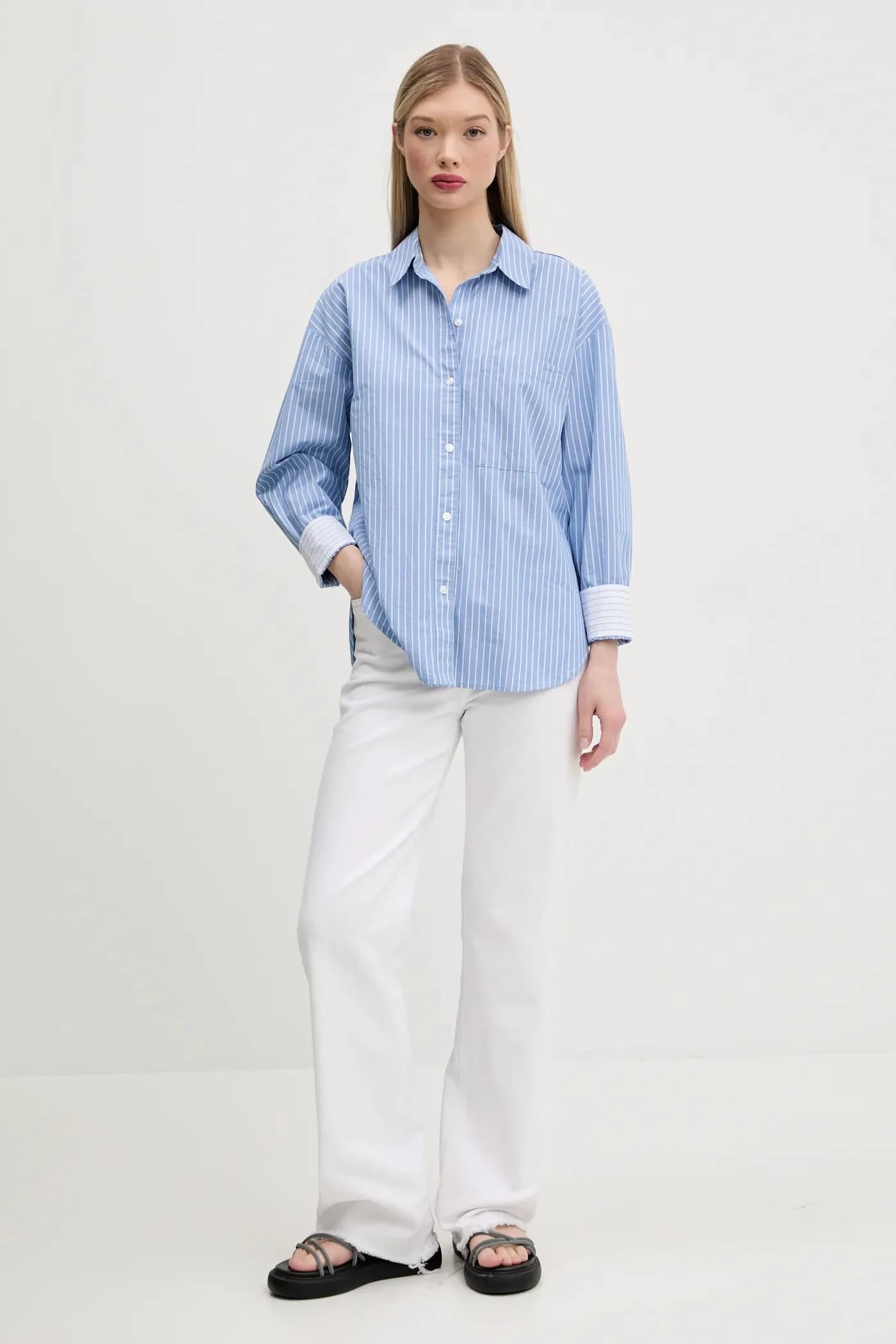 Рубашка из хлопка Abercrombie & Fitch - фото 2