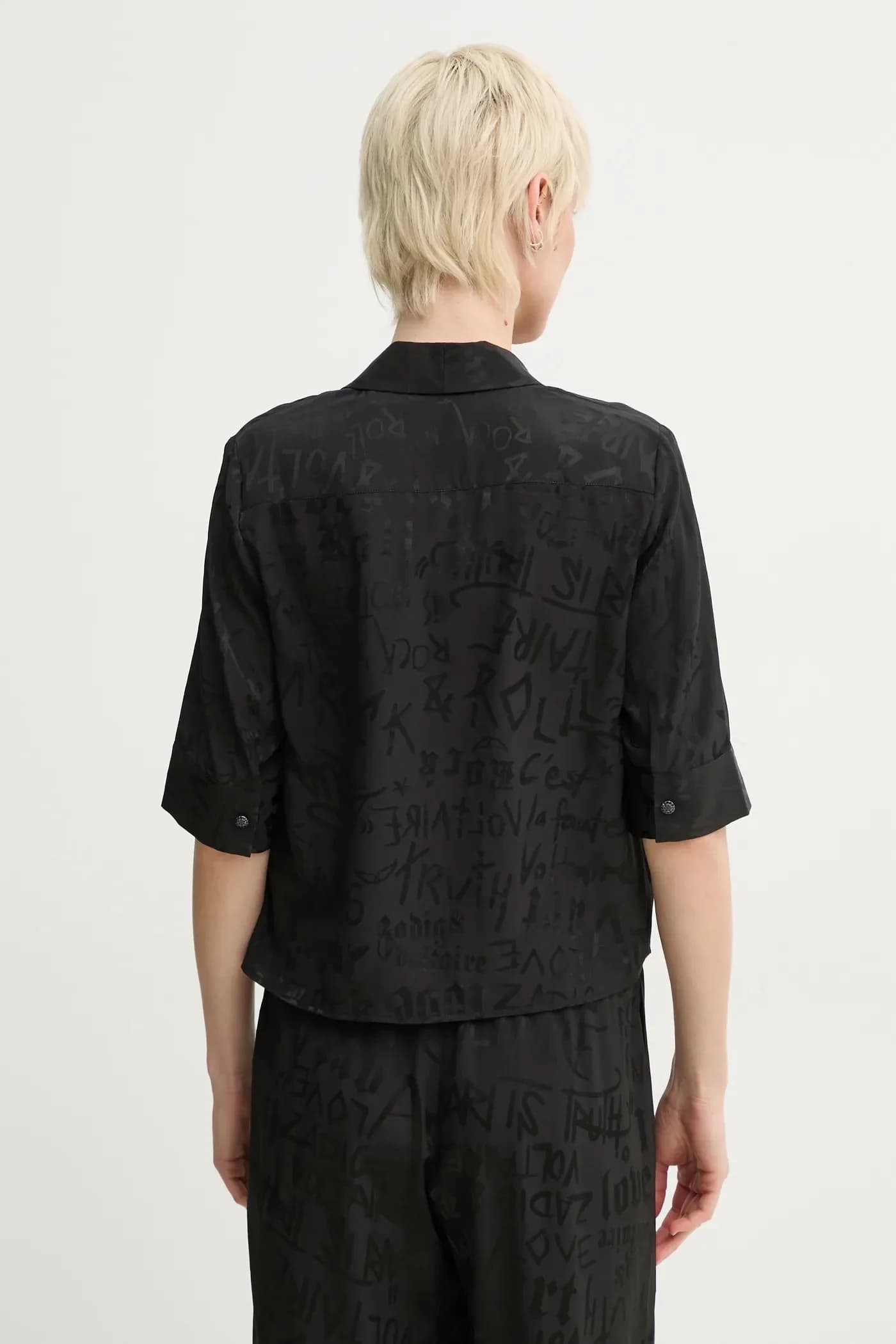 Шелковая рубашка - фото 3