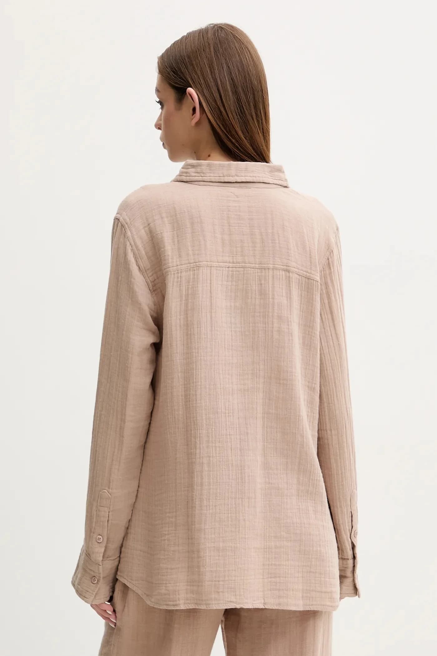 Хлопковая рубашка - фото 3