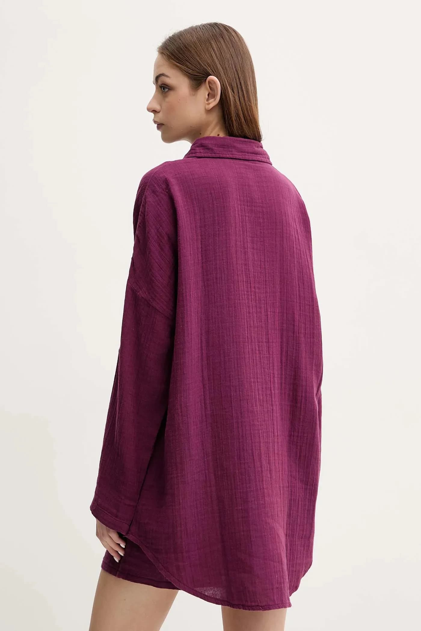 Хлопковая рубашка - фото 3