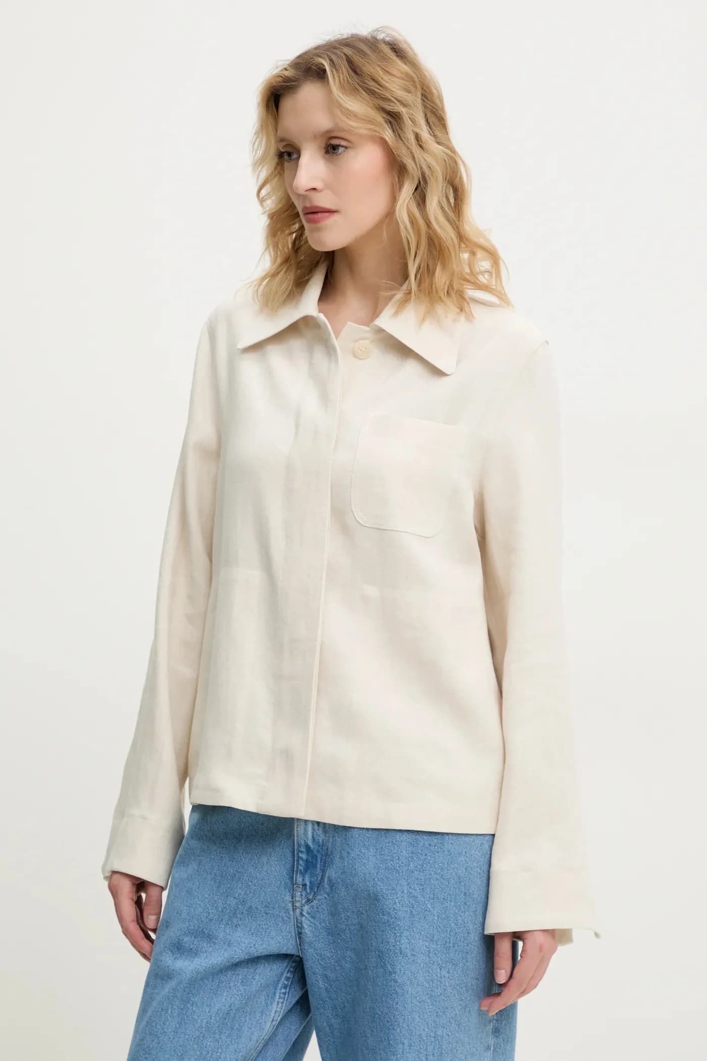 Льняная рубашка