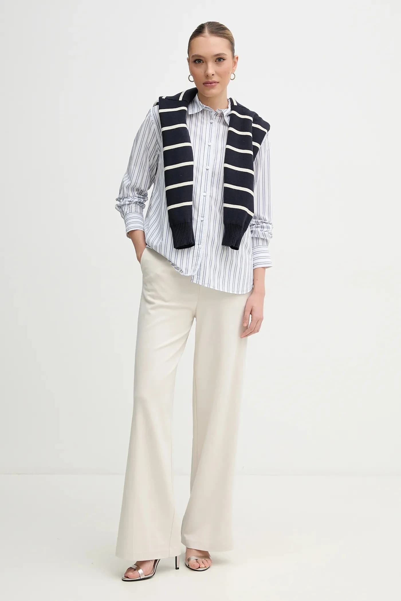 рубашка CLEVER из хлопка - фото 2