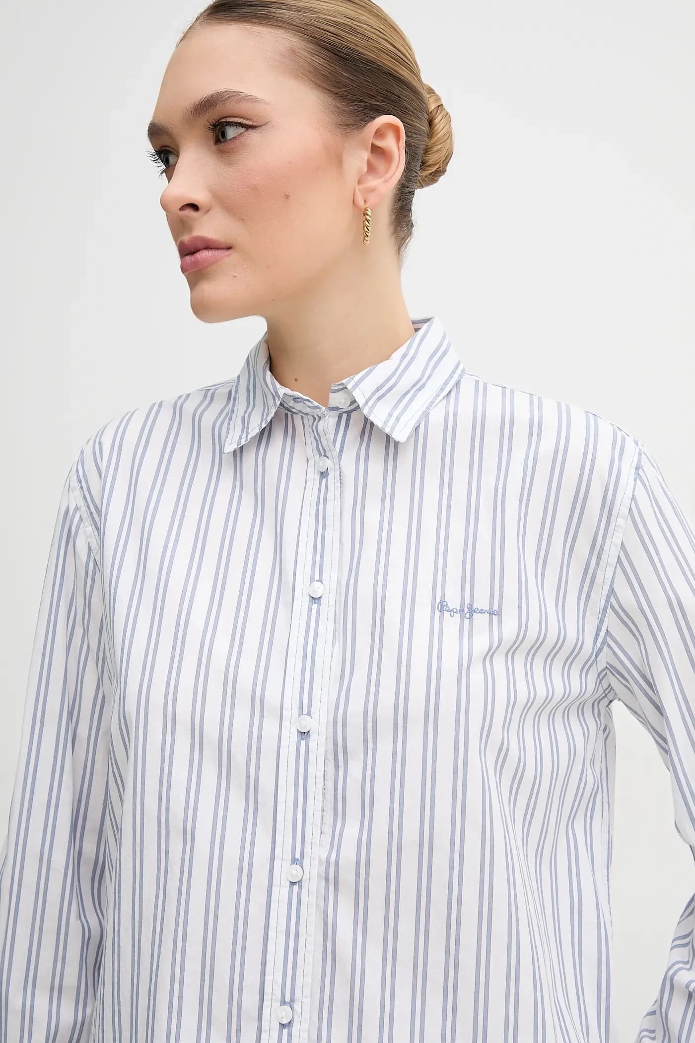 рубашка CLEVER из хлопка - фото 4