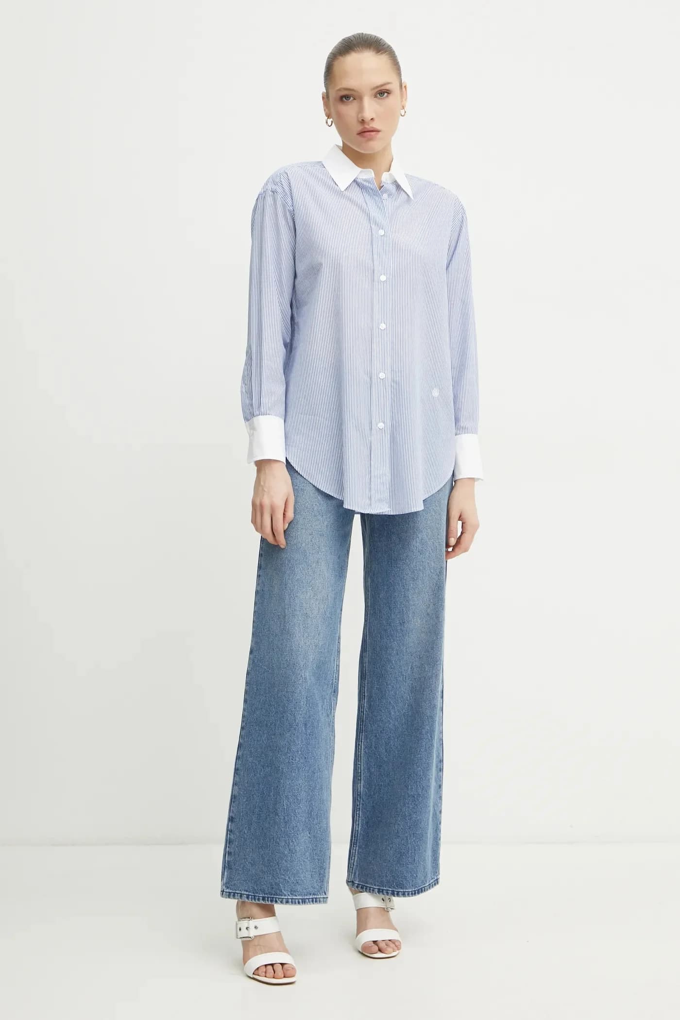 Хлопковая рубашка - фото 2