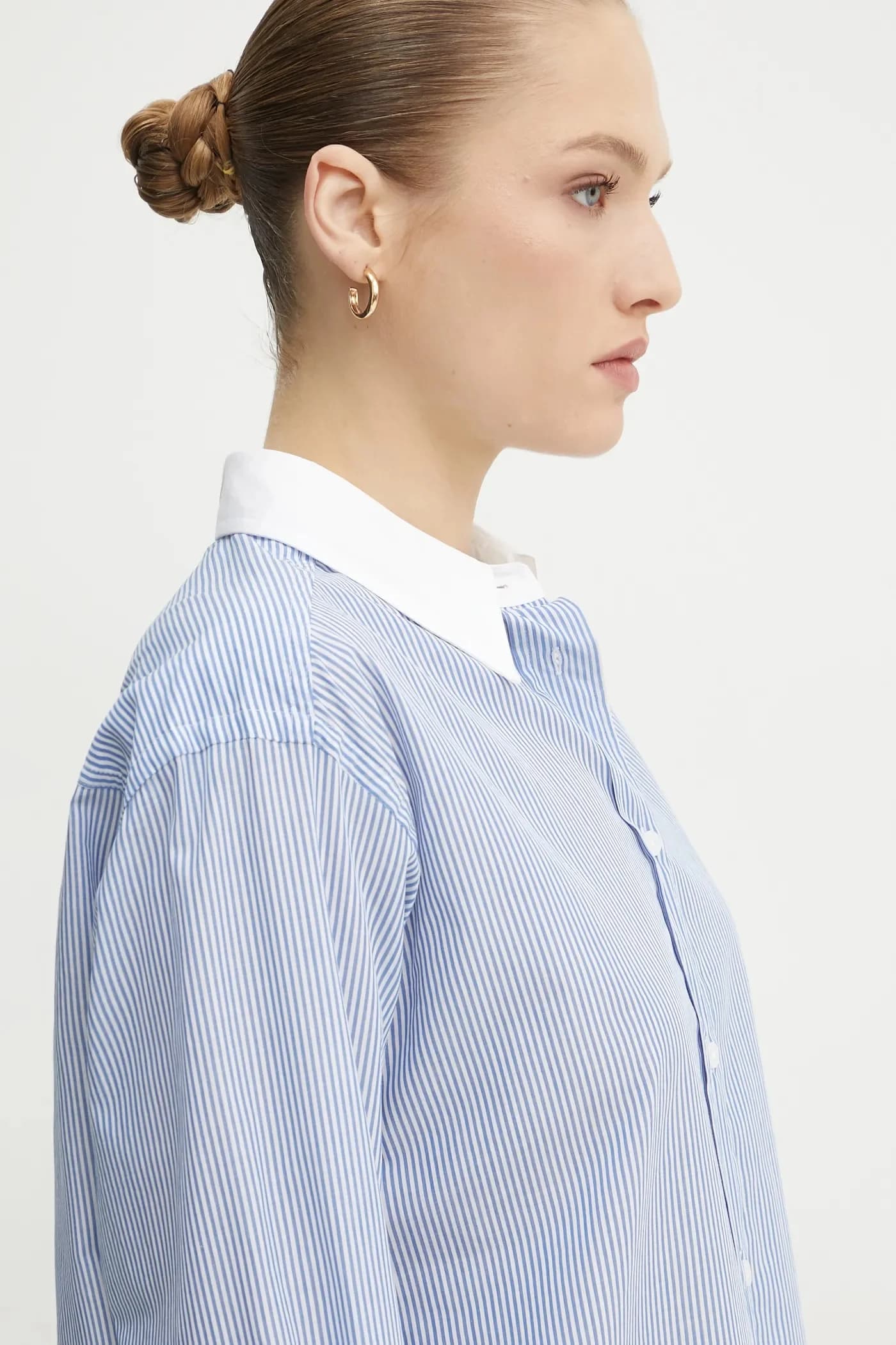 Хлопковая рубашка - фото 4