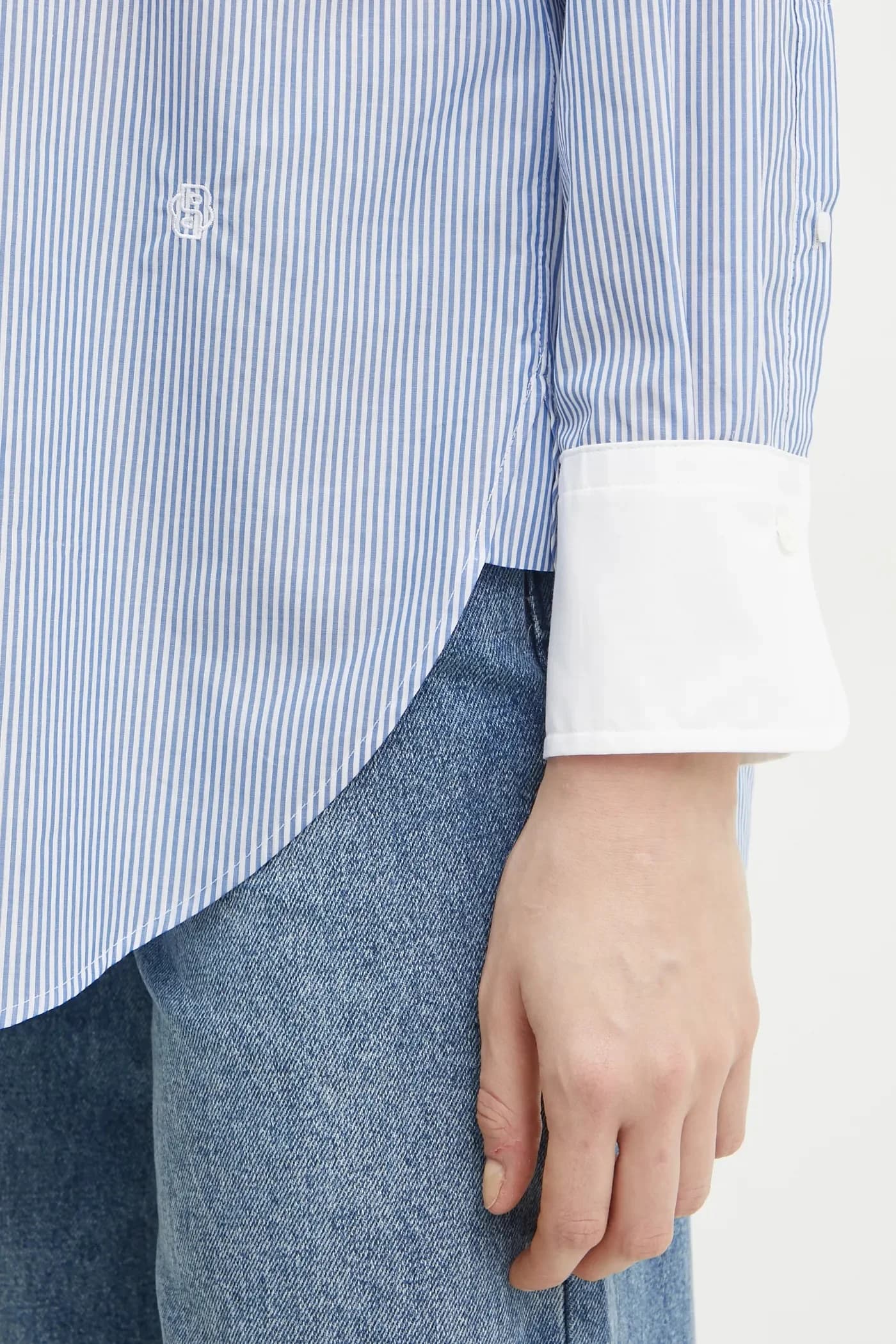 Хлопковая рубашка - фото 5