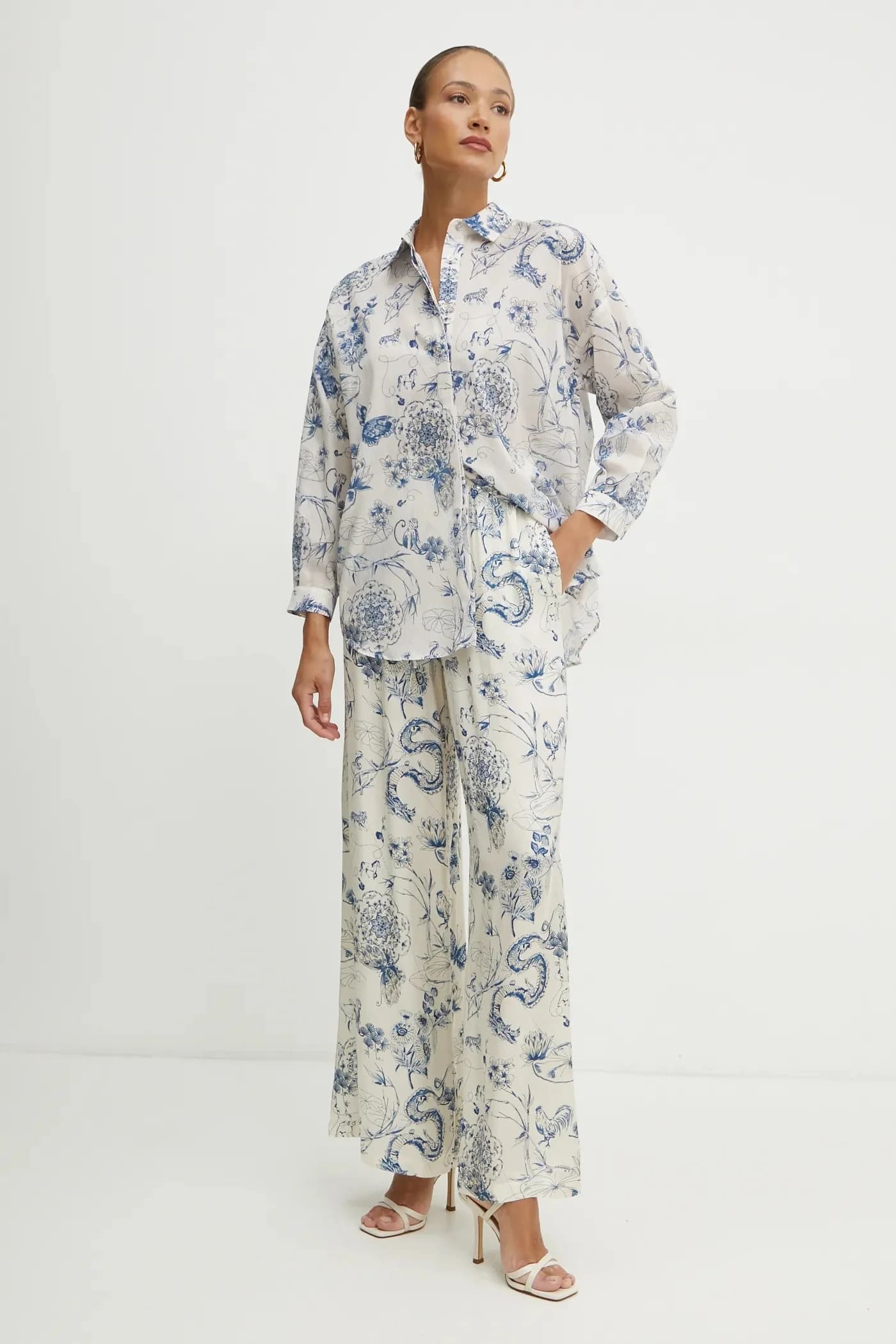 рубашка Fracomina из хлопка - фото 2