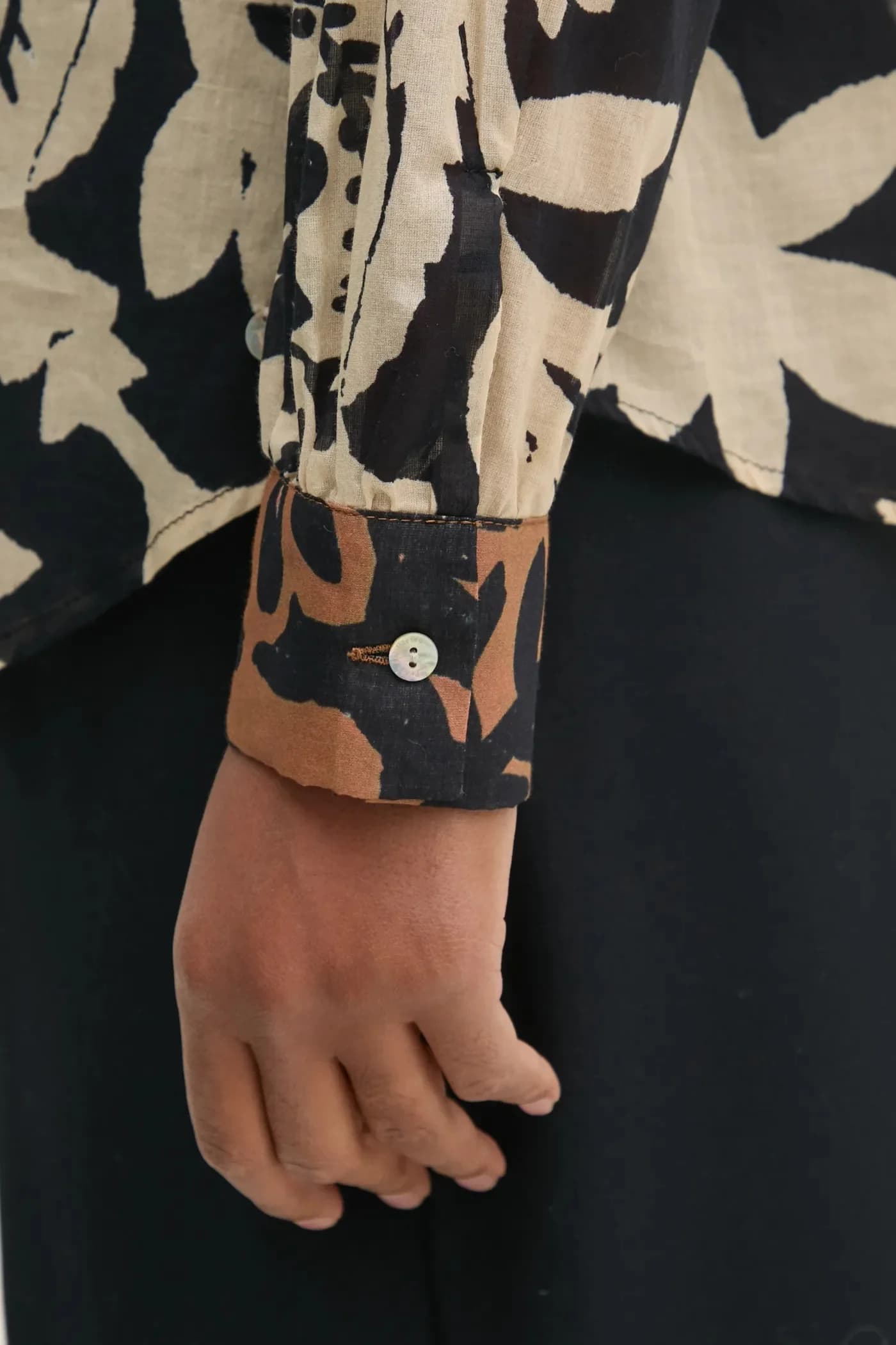 Хлопковая рубашка - фото 6