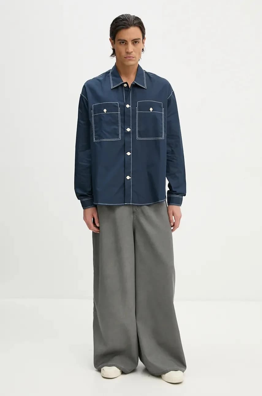 Хлопковая рубашка - фото 7